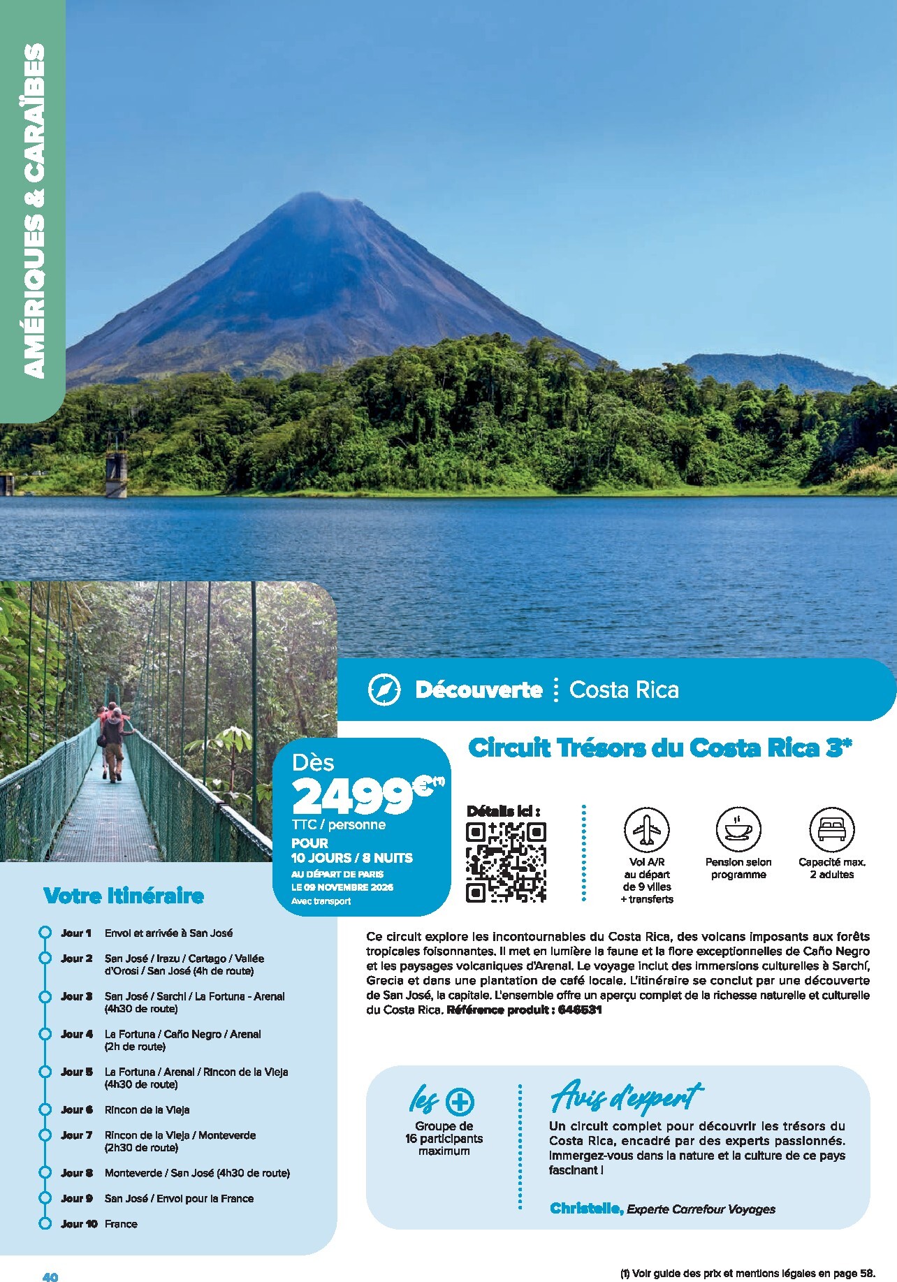 carrefour - Current Carrefour - Voyagez leaflet valid from de jeudi 01/01/2026 to du mardi 30/06/2026 - page: 40