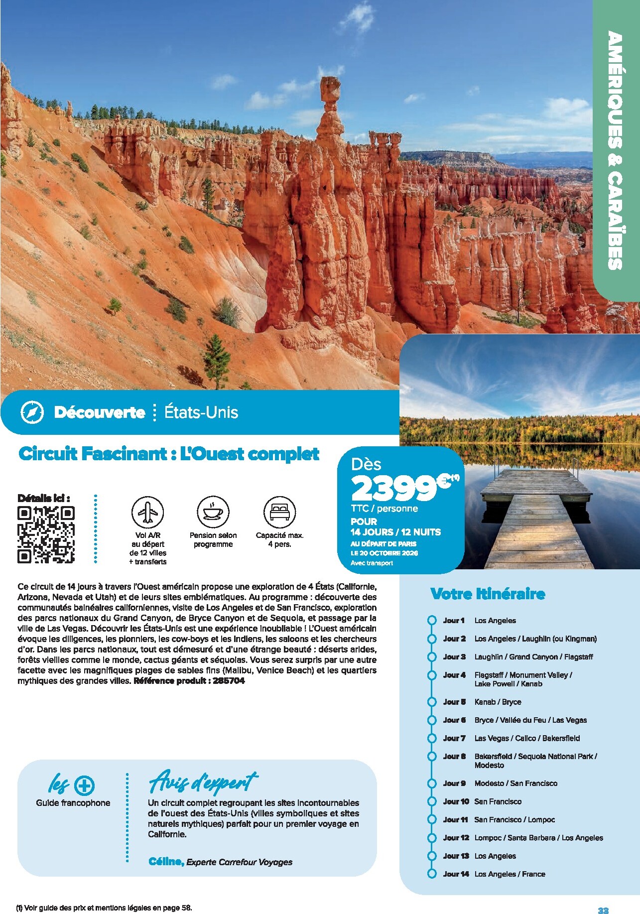 carrefour - Current Carrefour - Voyagez leaflet valid from de jeudi 01/01/2026 to du mardi 30/06/2026 - page: 33