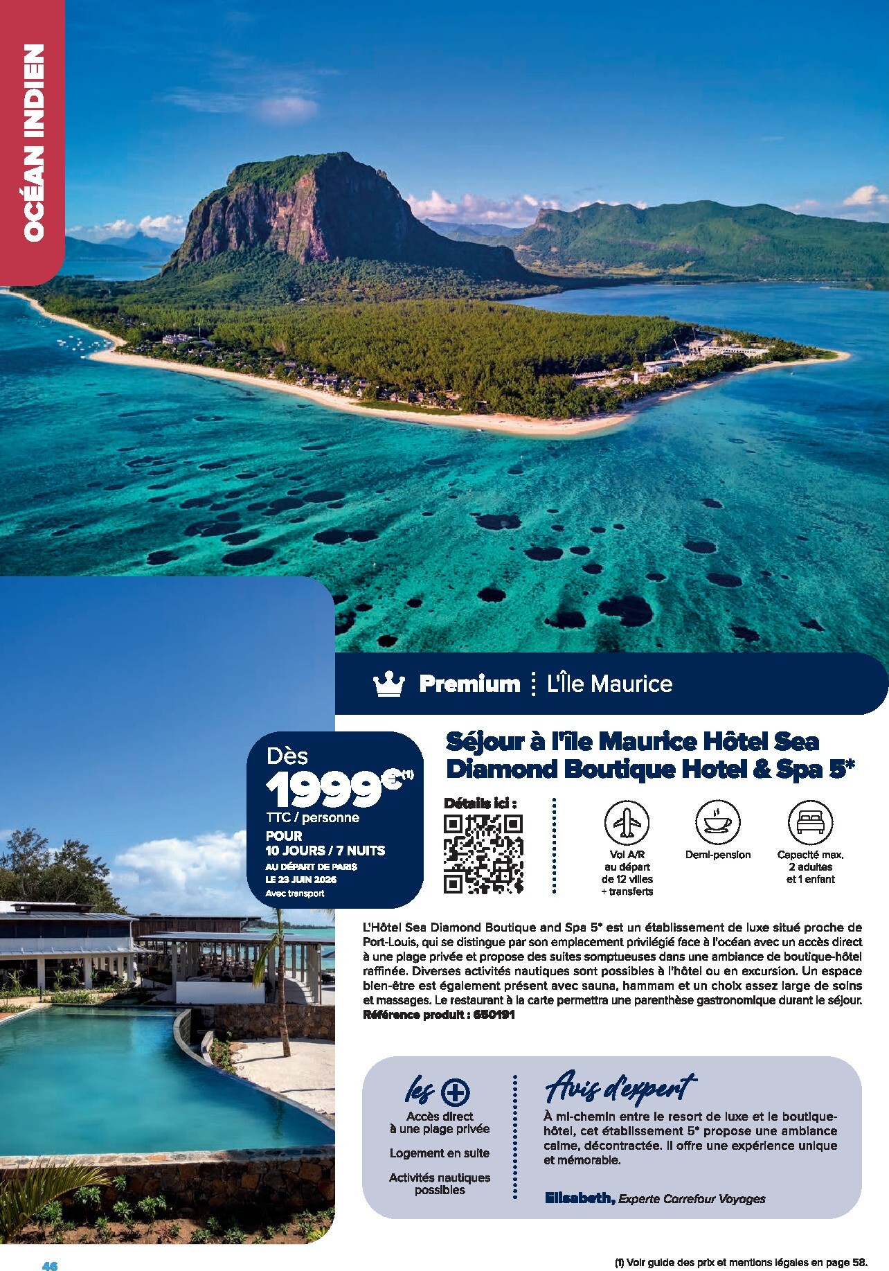 carrefour - Current Carrefour - Voyagez leaflet valid from de jeudi 01/01/2026 to du mardi 30/06/2026 - page: 46