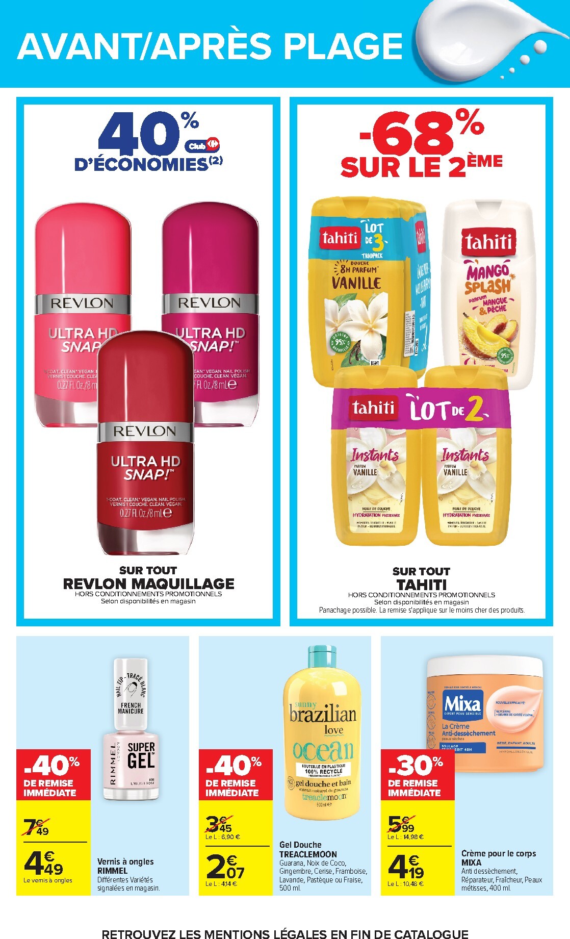 carrefour - Flyer Carrefour - Toutes en beauté ! pour la semaine prochaine du du mardi 23/06/2026 au du lundi 06/07/2026 - page: 30