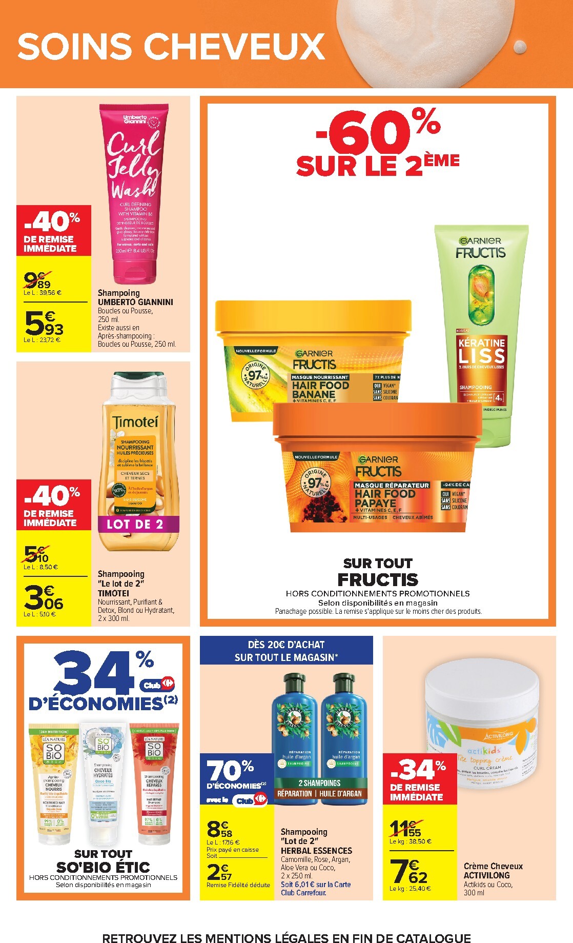 carrefour - Flyer Carrefour - Toutes en beauté ! pour la semaine prochaine du du mardi 23/06/2026 au du lundi 06/07/2026 - page: 11
