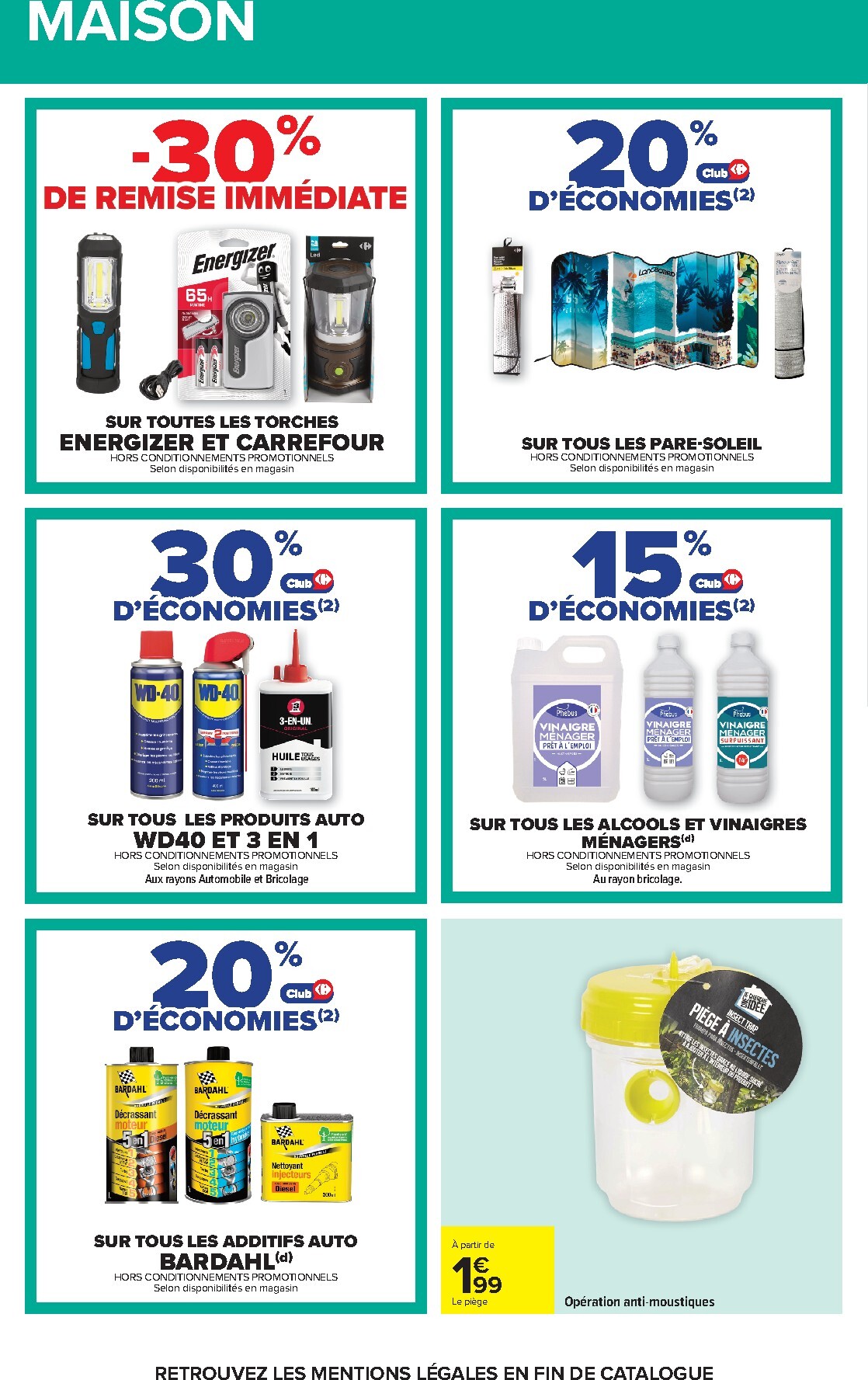 carrefour - Flyer Carrefour - Pique-Nique pour la semaine prochaine du du mardi 23/06/2026 au du lundi 06/07/2026 - page: 62