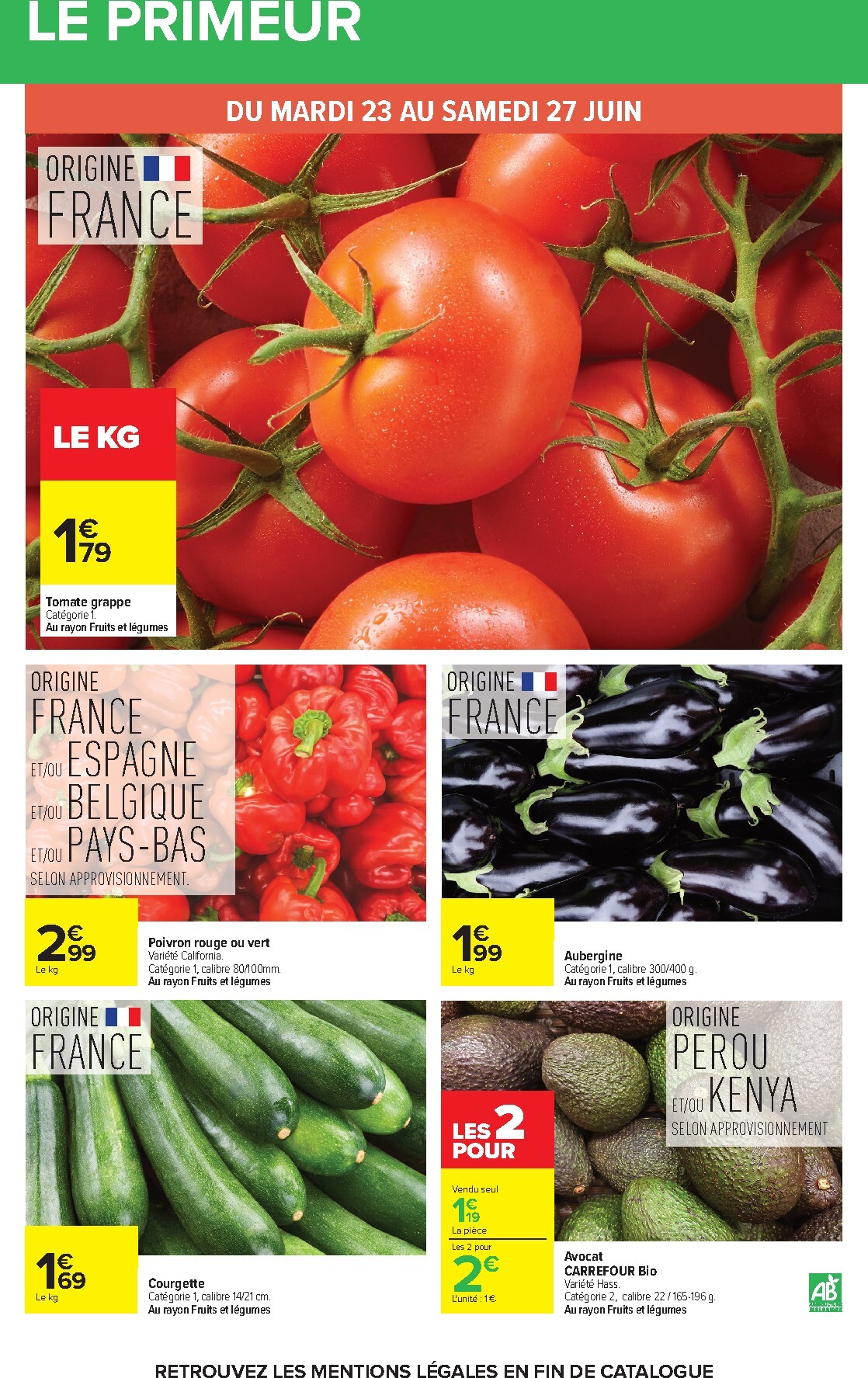 carrefour - Flyer Carrefour - Pique-Nique pour la semaine prochaine du du mardi 23/06/2026 au du lundi 06/07/2026 - page: 35