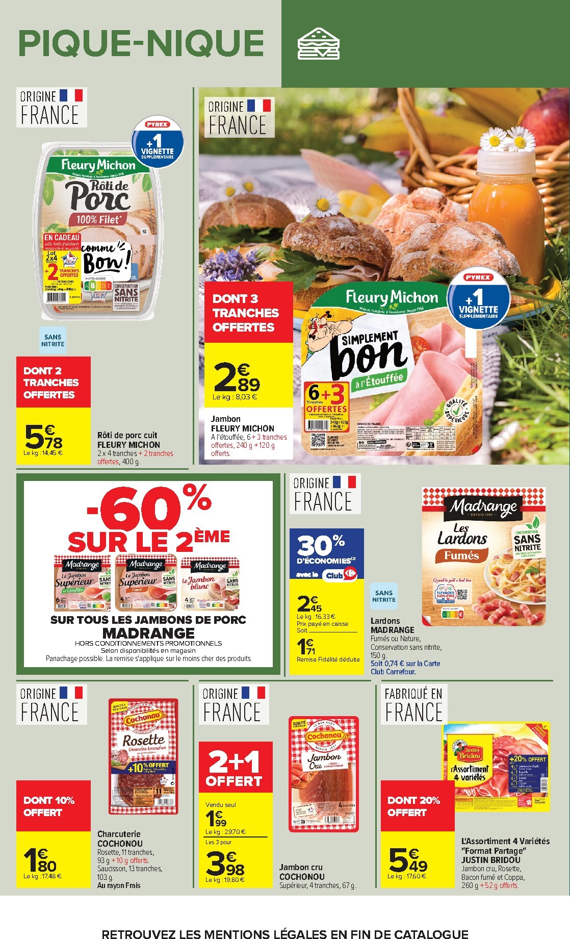 carrefour - Flyer Carrefour - Pique-Nique pour la semaine prochaine du du mardi 23/06/2026 au du lundi 06/07/2026 - page: 16