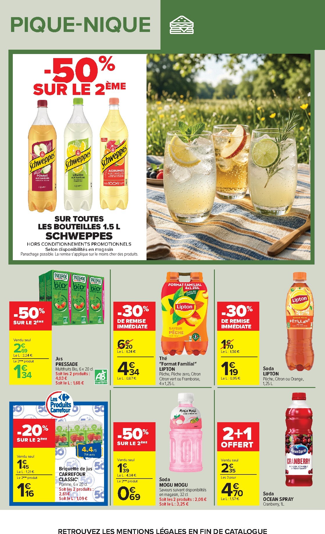 carrefour - Flyer Carrefour - Pique-Nique pour la semaine prochaine du du mardi 23/06/2026 au du lundi 06/07/2026 - page: 25