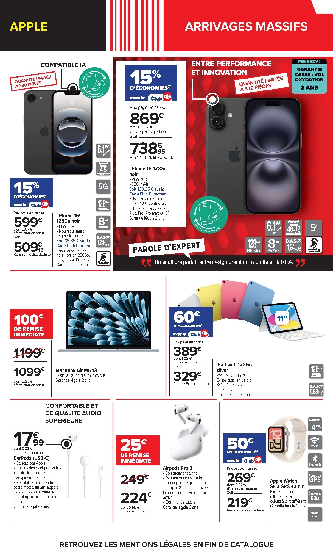 carrefour - Flyer Carrefour - Arrivages Massifs pour la semaine prochaine du du mardi 23/06/2026 au du lundi 06/07/2026 - page: 17