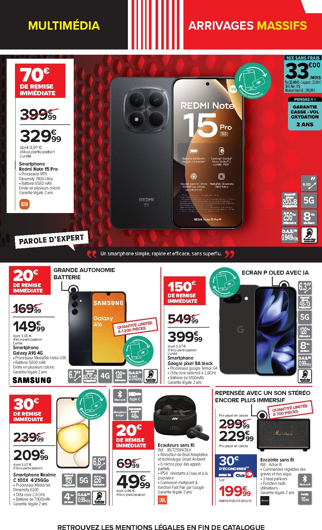 carrefour - Flyer Carrefour - Arrivages Massifs pour la semaine prochaine du du mardi 23/06/2026 au du lundi 06/07/2026 - page: 14