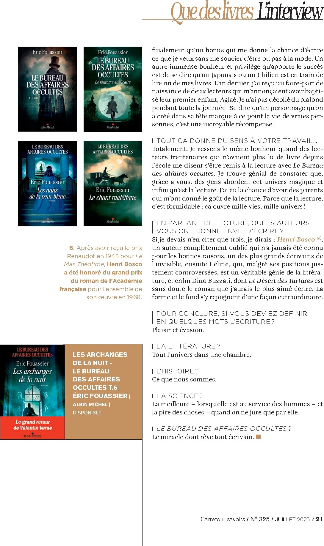 carrefour - Current Carrefour - A Chacun Sa Culture leaflet valid from du mercredi 01/07/2026 to du vendredi 31/07/2026 - page: 21