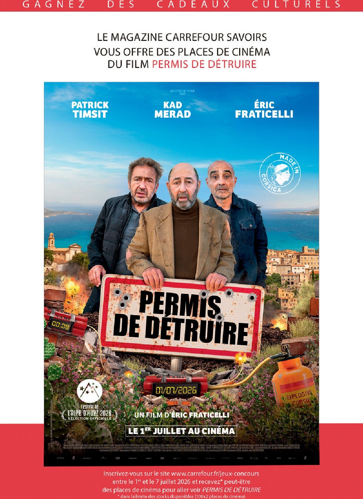 carrefour - Current Carrefour - A Chacun Sa Culture leaflet valid from du mercredi 01/07/2026 to du vendredi 31/07/2026 - page: 13