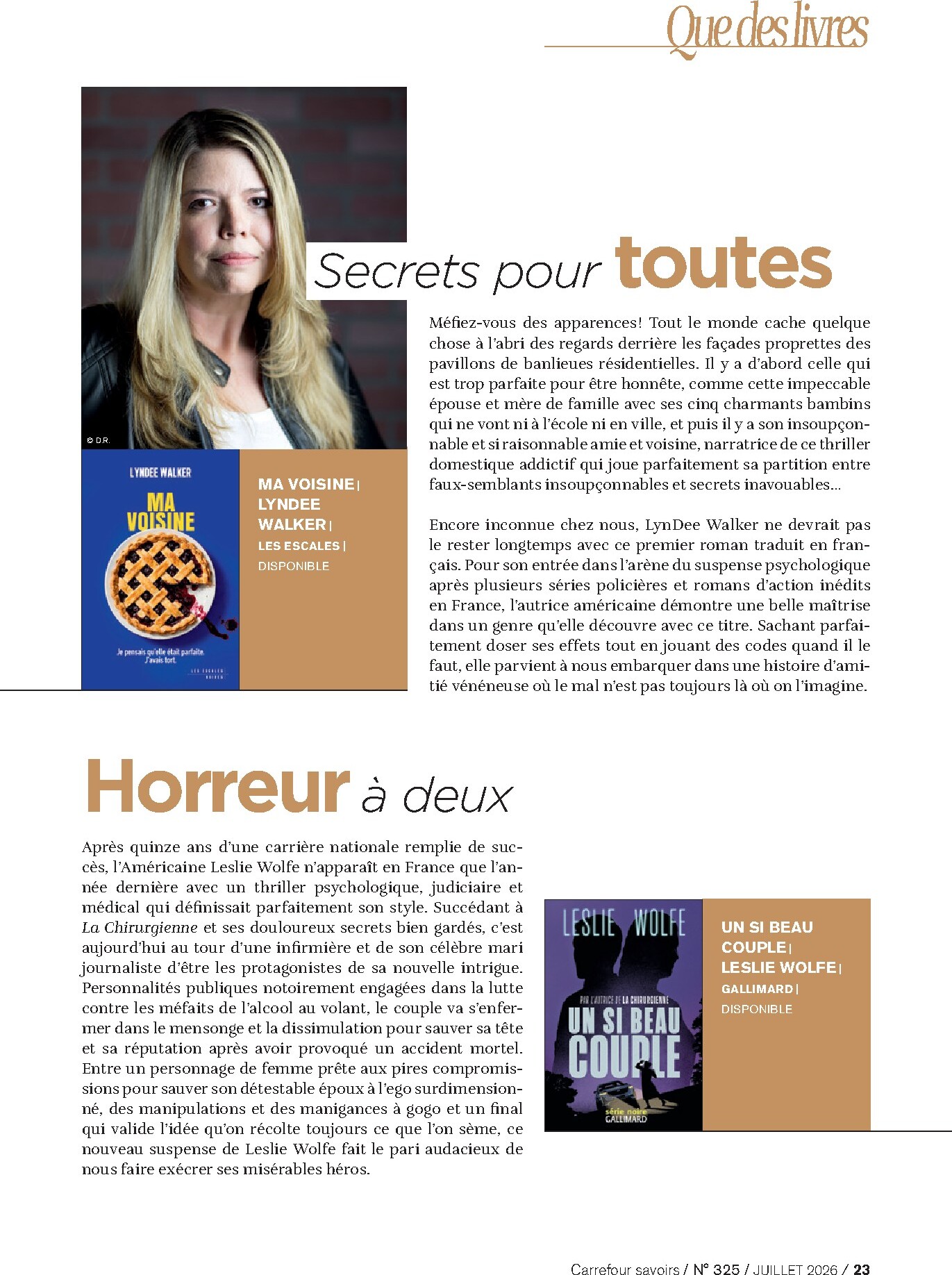 carrefour - Current Carrefour - A Chacun Sa Culture leaflet valid from du mercredi 01/07/2026 to du vendredi 31/07/2026 - page: 23