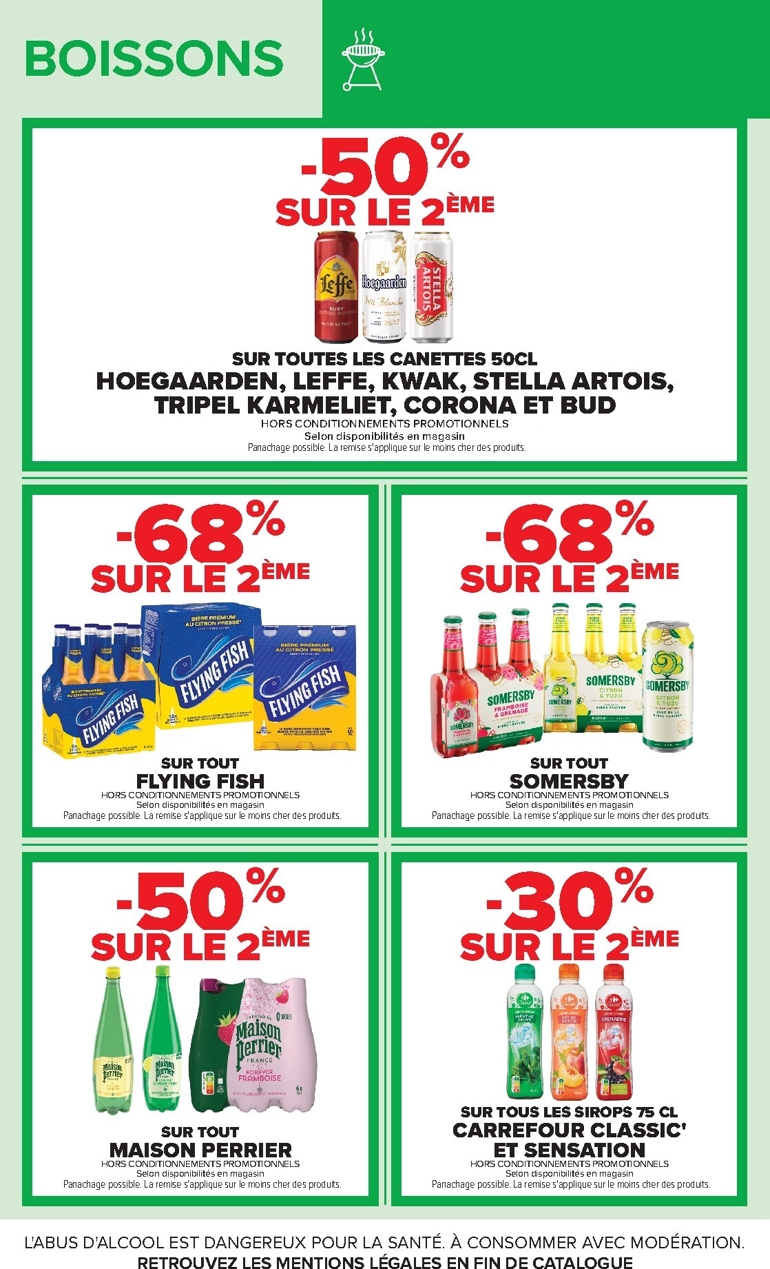 carrefour - Flyer Carrefour - Glaces & Barbecue pour la semaine prochaine du du mardi 04/08/2026 au du lundi 17/08/2026 - page: 20