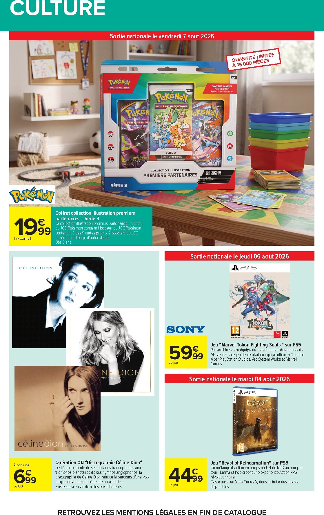 carrefour - Flyer Carrefour - Glaces & Barbecue pour la semaine prochaine du du mardi 04/08/2026 au du lundi 17/08/2026 - page: 69