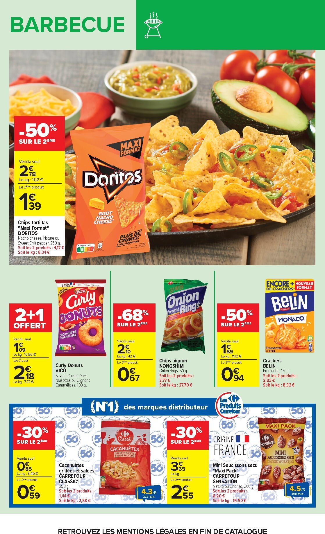carrefour - Flyer Carrefour - Glaces & Barbecue pour la semaine prochaine du du mardi 04/08/2026 au du lundi 17/08/2026 - page: 17