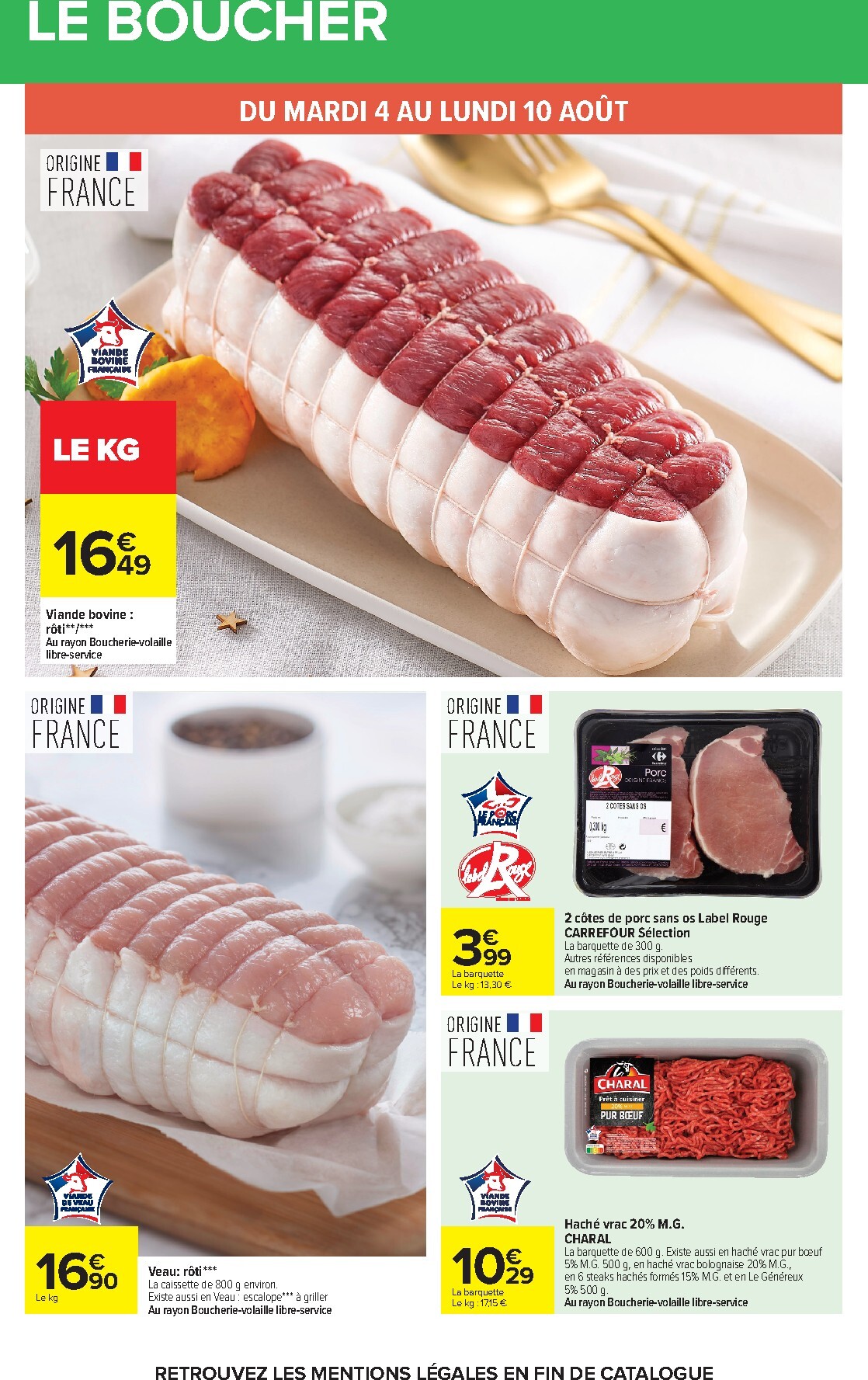 carrefour - Flyer Carrefour - Glaces & Barbecue pour la semaine prochaine du du mardi 04/08/2026 au du lundi 17/08/2026 - page: 30