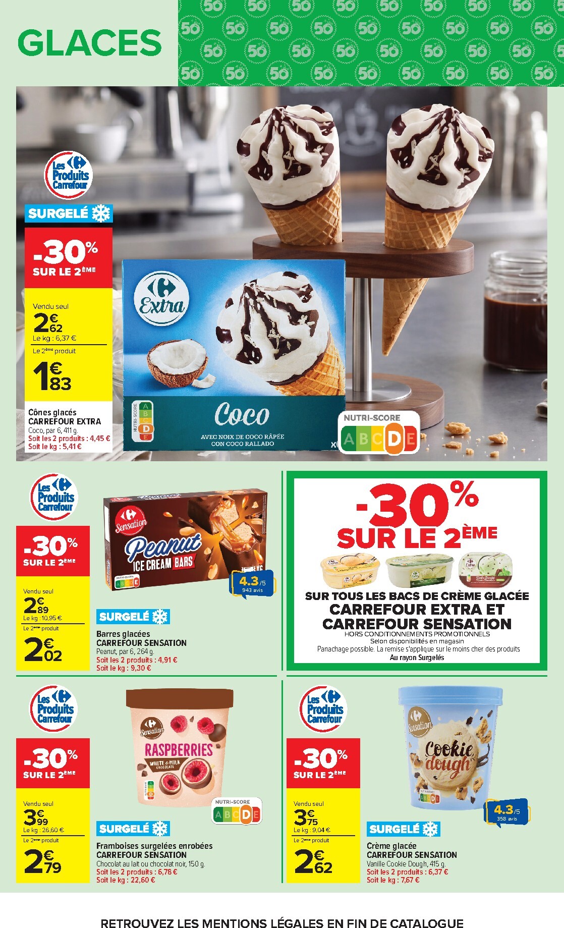 carrefour - Flyer Carrefour - Glaces & Barbecue pour la semaine prochaine du du mardi 04/08/2026 au du lundi 17/08/2026 - page: 27