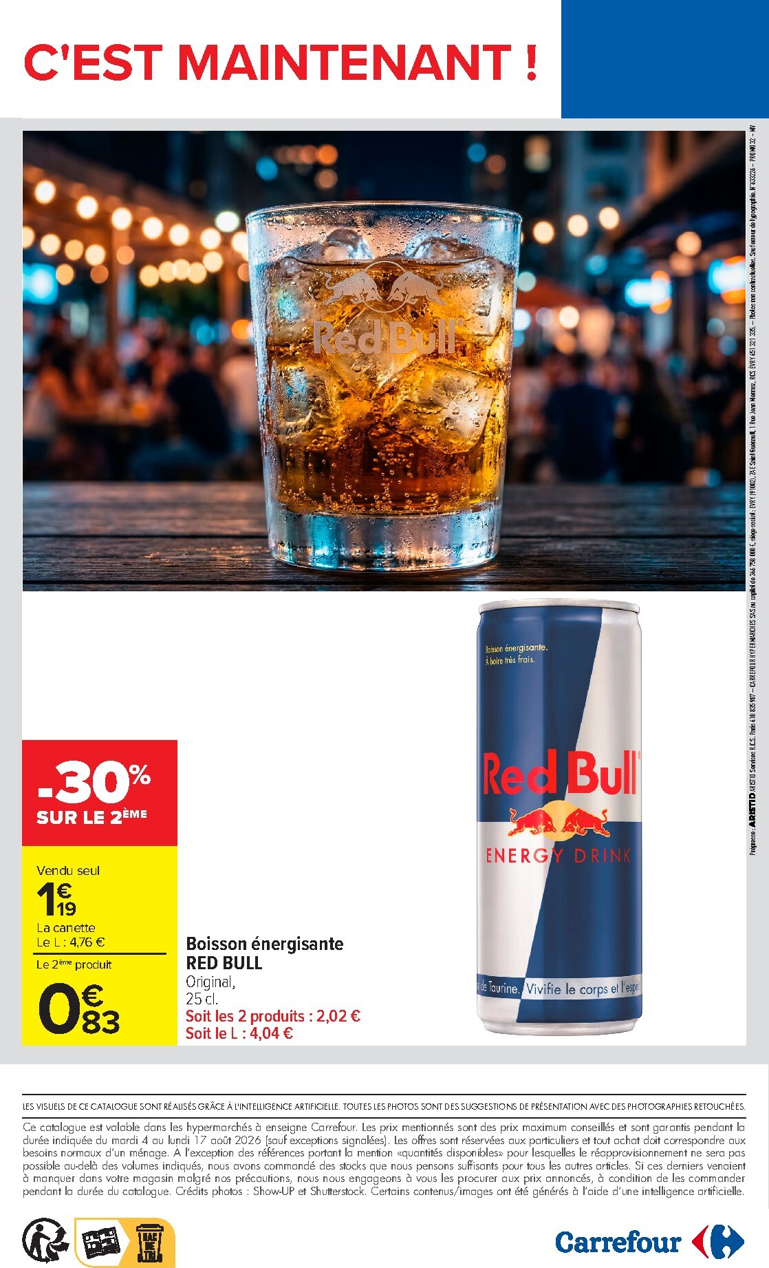 carrefour - Flyer Carrefour - Glaces & Barbecue pour la semaine prochaine du du mardi 04/08/2026 au du lundi 17/08/2026 - page: 2