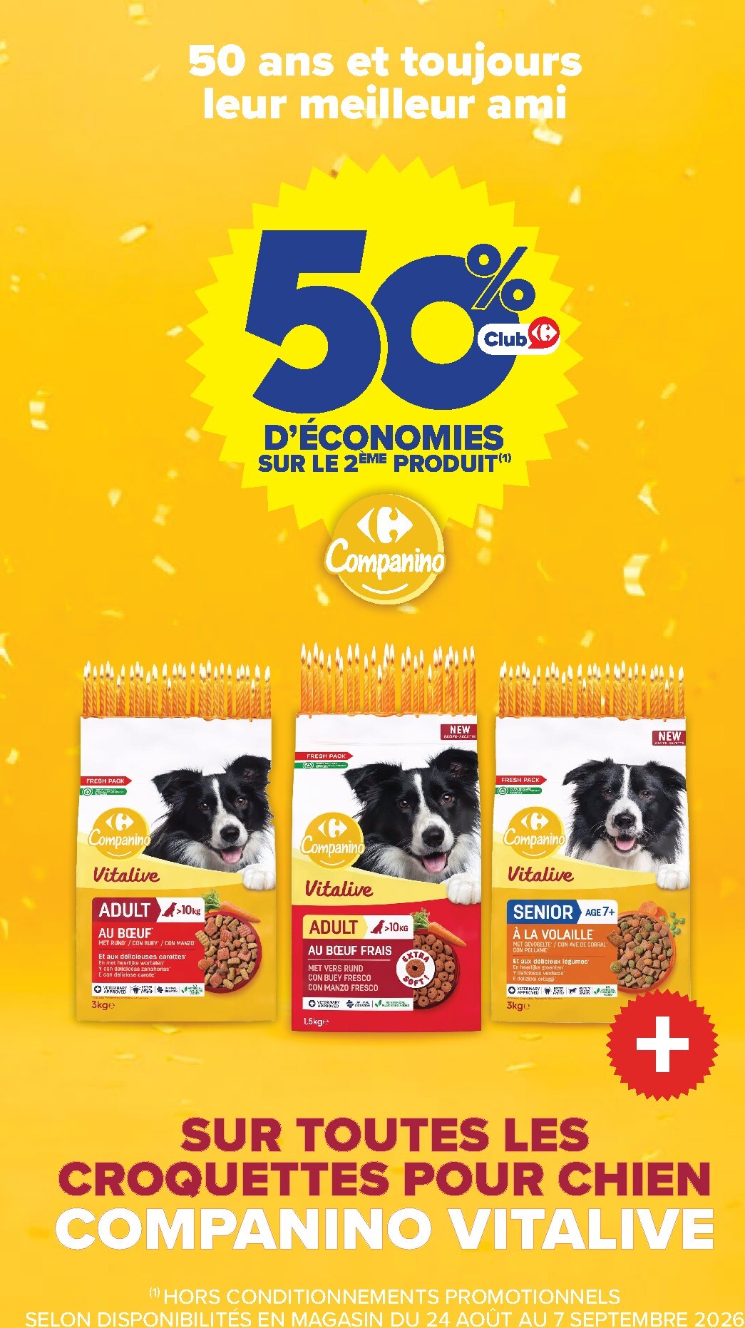 carrefour - Current Carrefour - Découvrez LA Marque Carrefour Companino leaflet valid from du mardi 04/08/2026 to du lundi 07/09/2026 - page: 20