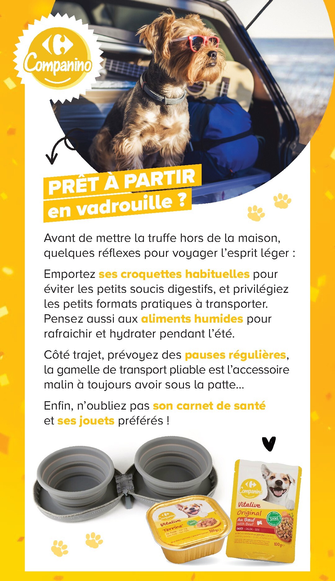 carrefour - Current Carrefour - Découvrez LA Marque Carrefour Companino leaflet valid from du mardi 04/08/2026 to du lundi 07/09/2026 - page: 22