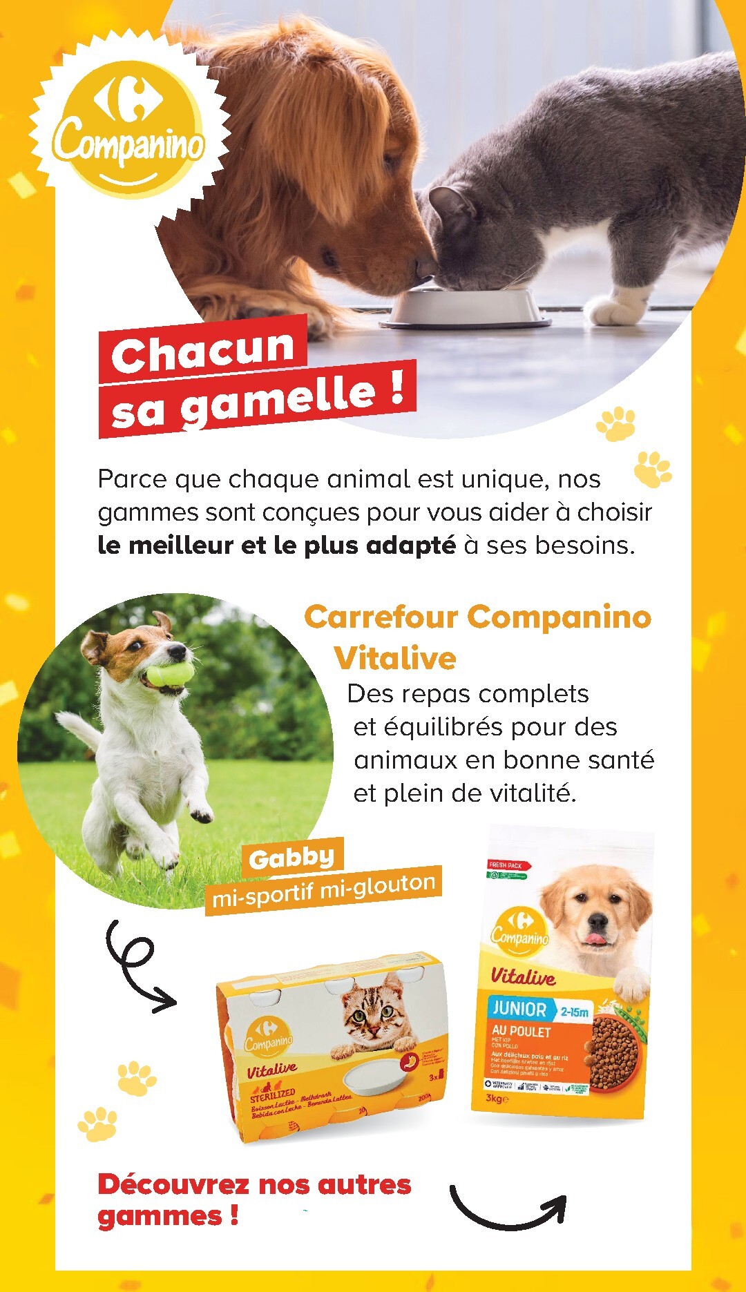 carrefour - Current Carrefour - Découvrez LA Marque Carrefour Companino leaflet valid from du mardi 04/08/2026 to du lundi 07/09/2026 - page: 8