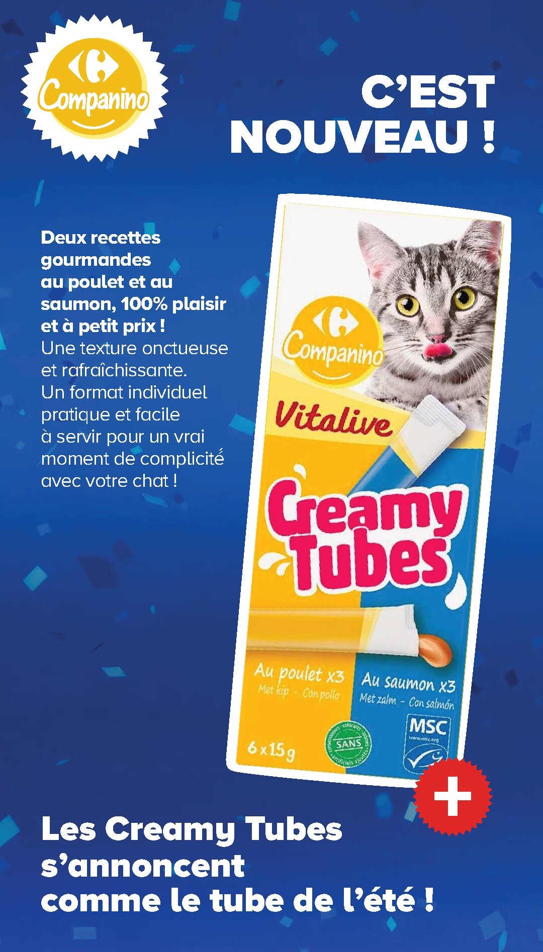 carrefour - Current Carrefour - Découvrez LA Marque Carrefour Companino leaflet valid from du mardi 04/08/2026 to du lundi 07/09/2026 - page: 19