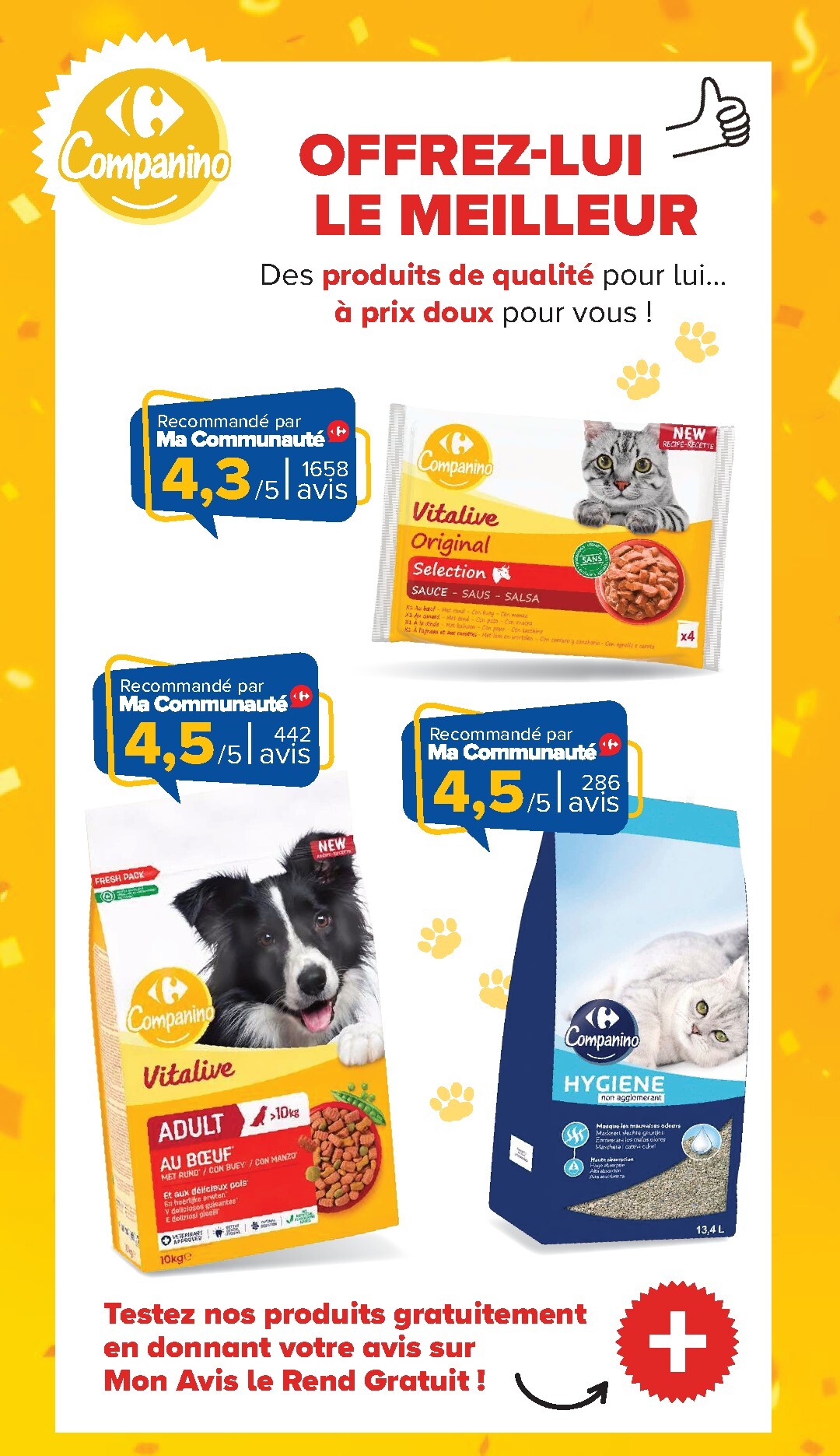 carrefour - Current Carrefour - Découvrez LA Marque Carrefour Companino leaflet valid from du mardi 04/08/2026 to du lundi 07/09/2026 - page: 6