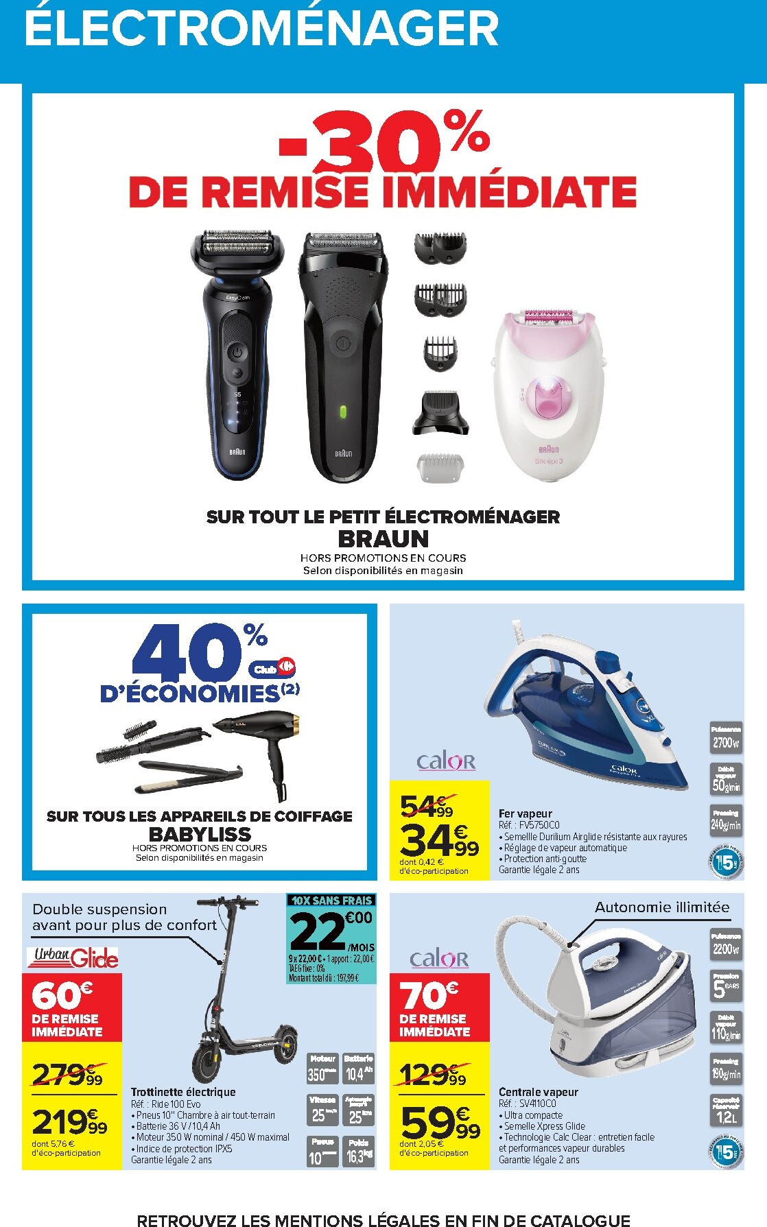 carrefour - Flyer Carrefour pour la semaine prochaine du du mardi 11/08/2026 au du lundi 24/08/2026 - page: 59