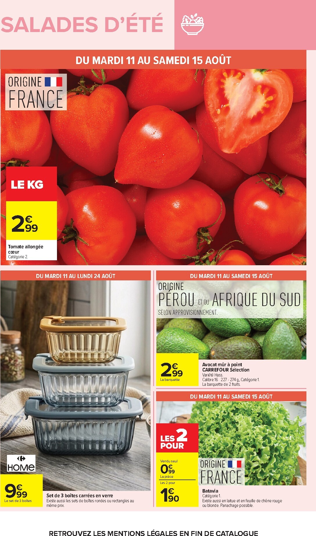 carrefour - Flyer Carrefour pour la semaine prochaine du du mardi 11/08/2026 au du lundi 24/08/2026 - page: 30