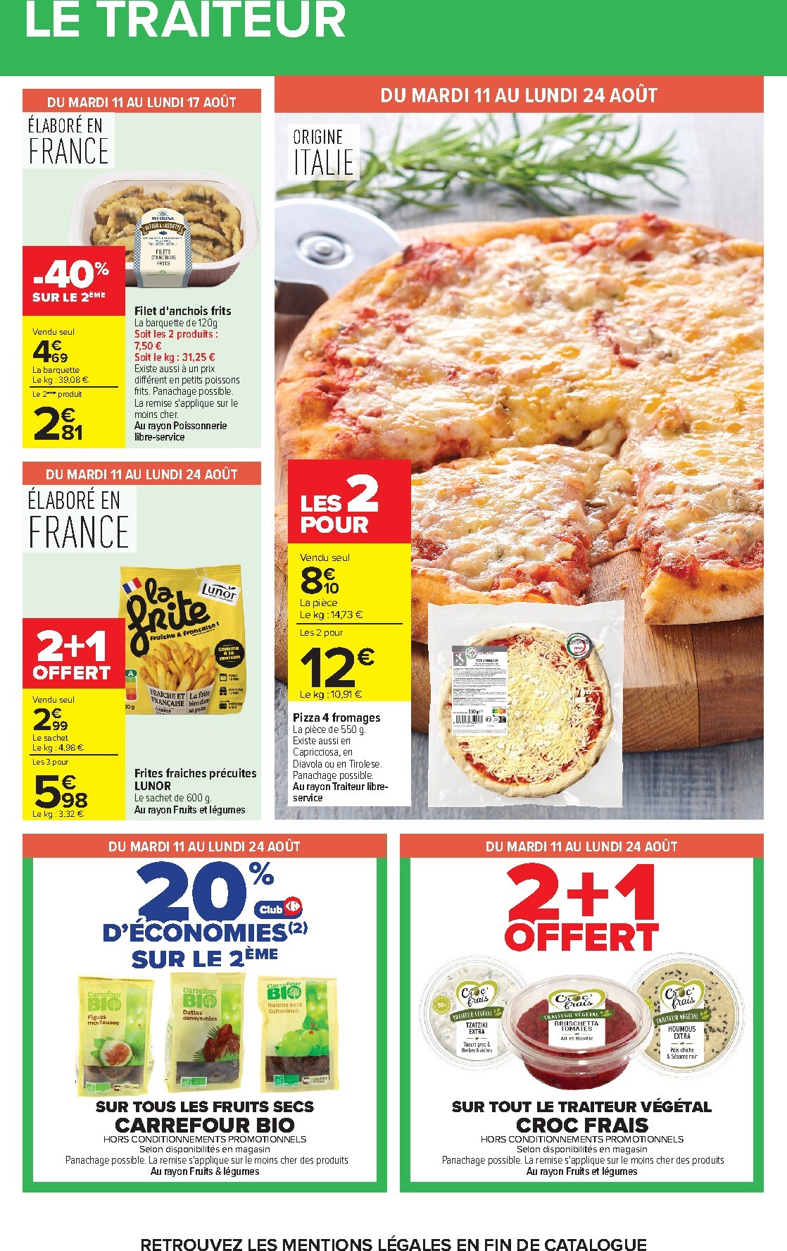 carrefour - Flyer Carrefour pour la semaine prochaine du du mardi 11/08/2026 au du lundi 24/08/2026 - page: 21