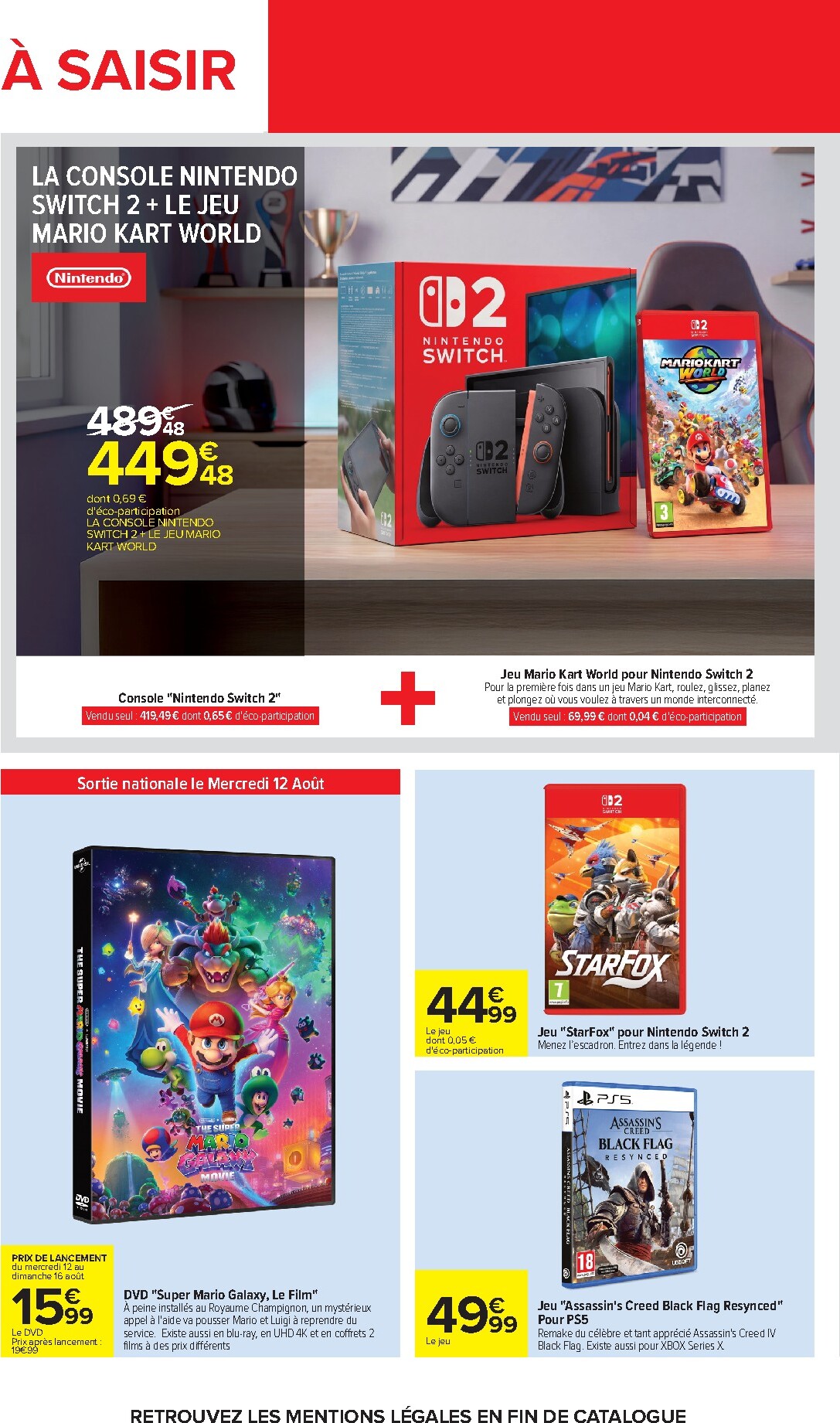 carrefour - Flyer Carrefour pour la semaine prochaine du du mardi 11/08/2026 au du lundi 24/08/2026 - page: 62