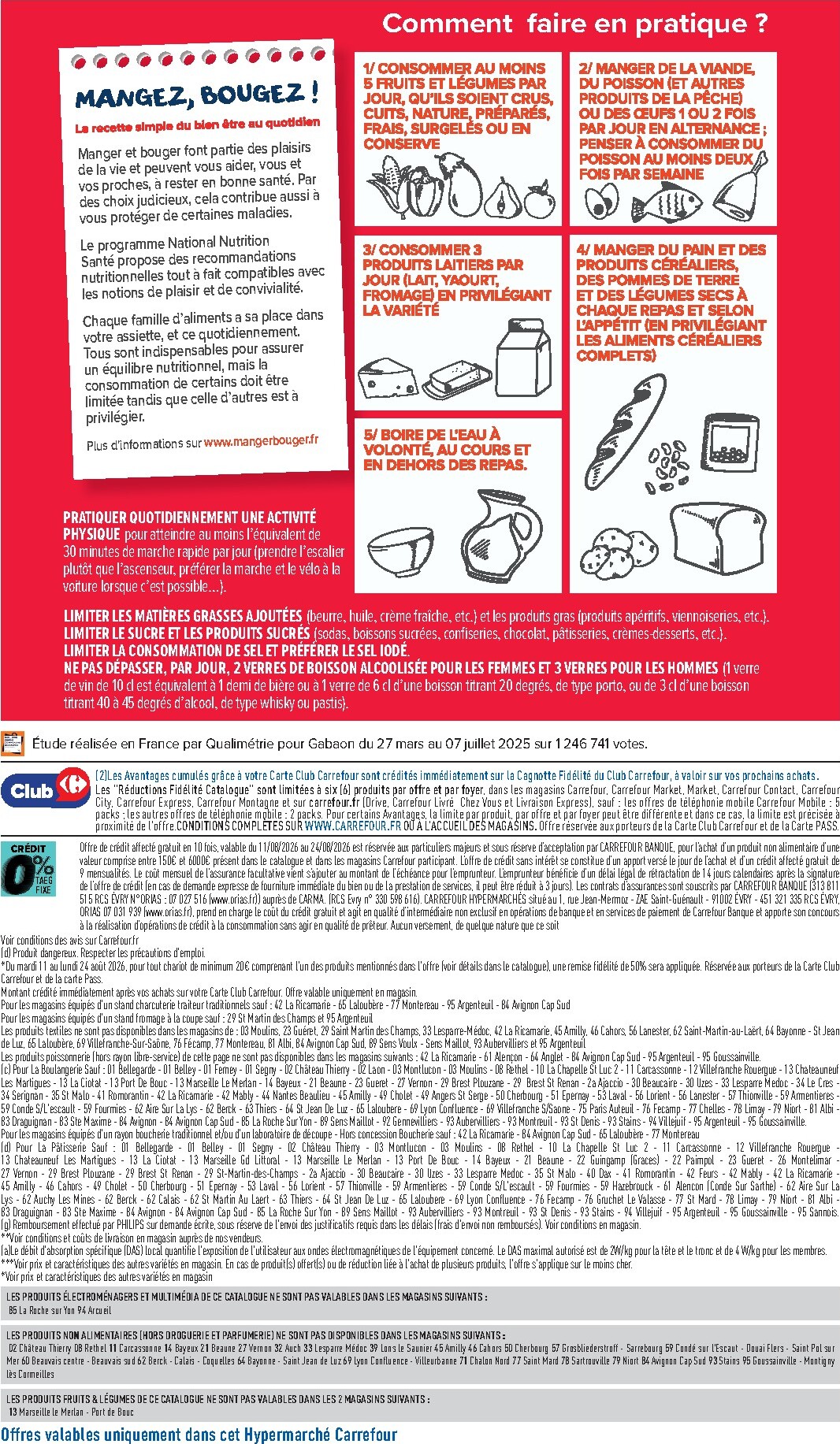 carrefour - Flyer Carrefour pour la semaine prochaine du du mardi 11/08/2026 au du lundi 24/08/2026 - page: 65