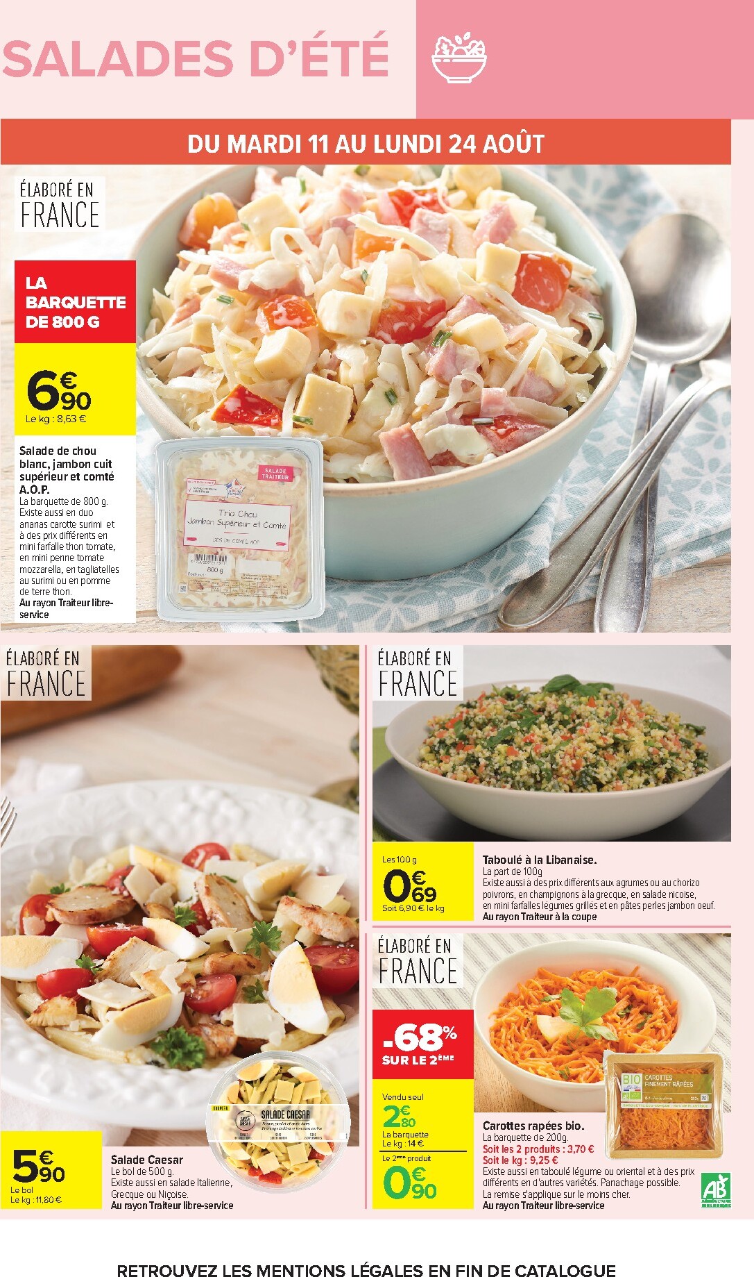 carrefour - Flyer Carrefour pour la semaine prochaine du du mardi 11/08/2026 au du lundi 24/08/2026 - page: 31