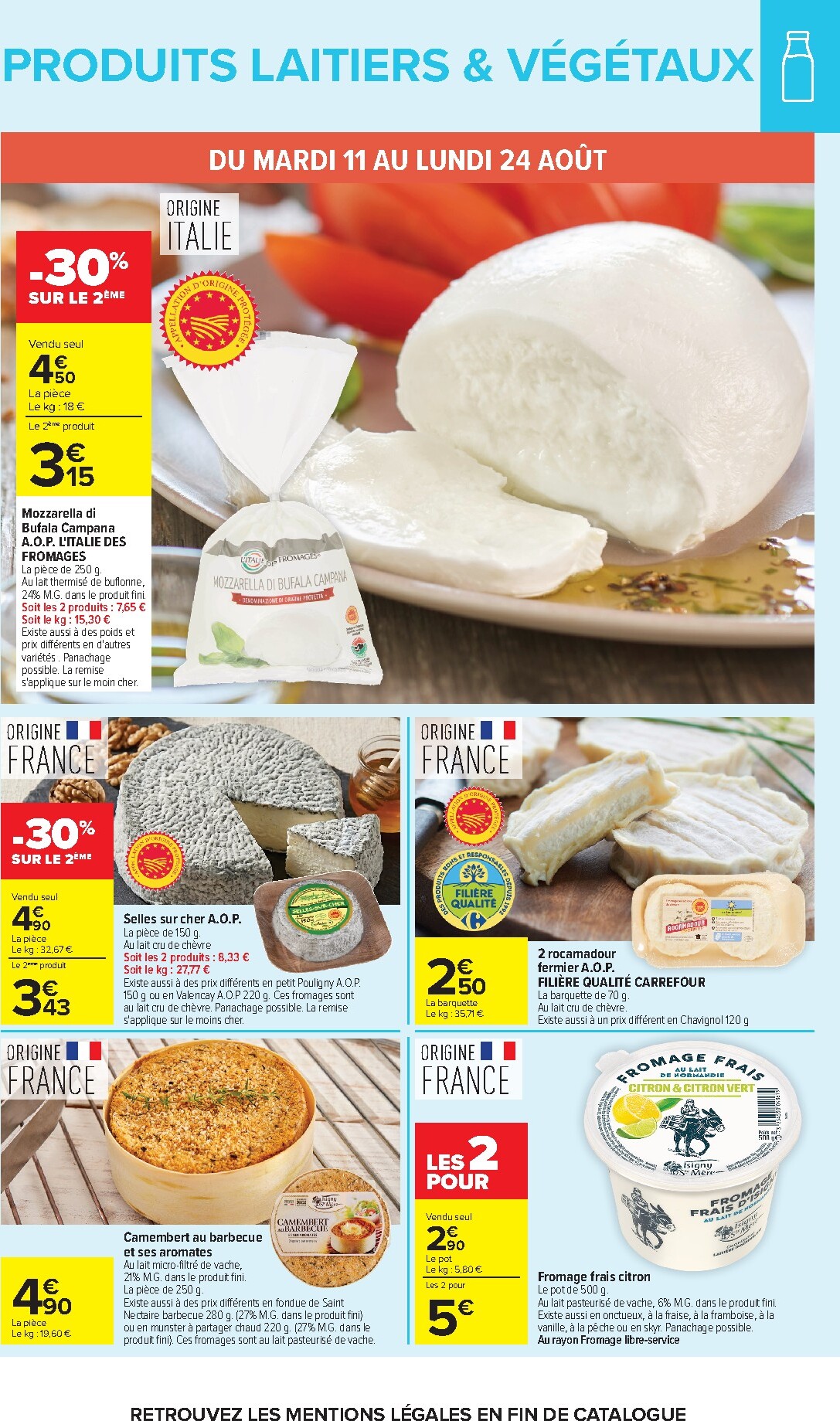 carrefour - Flyer Carrefour pour la semaine prochaine du du mardi 11/08/2026 au du lundi 24/08/2026 - page: 17