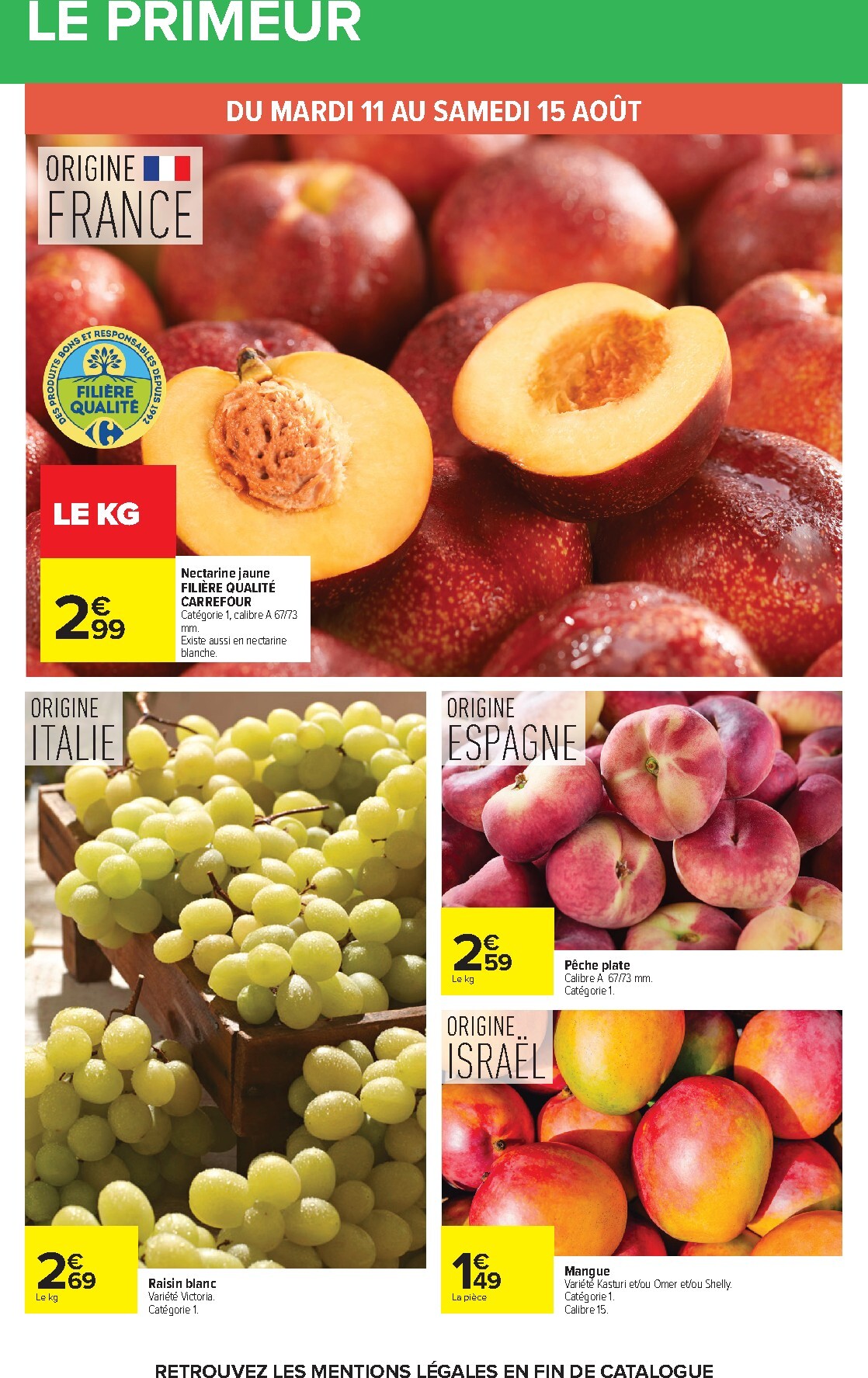 carrefour - Flyer Carrefour pour la semaine prochaine du du mardi 11/08/2026 au du lundi 24/08/2026 - page: 23