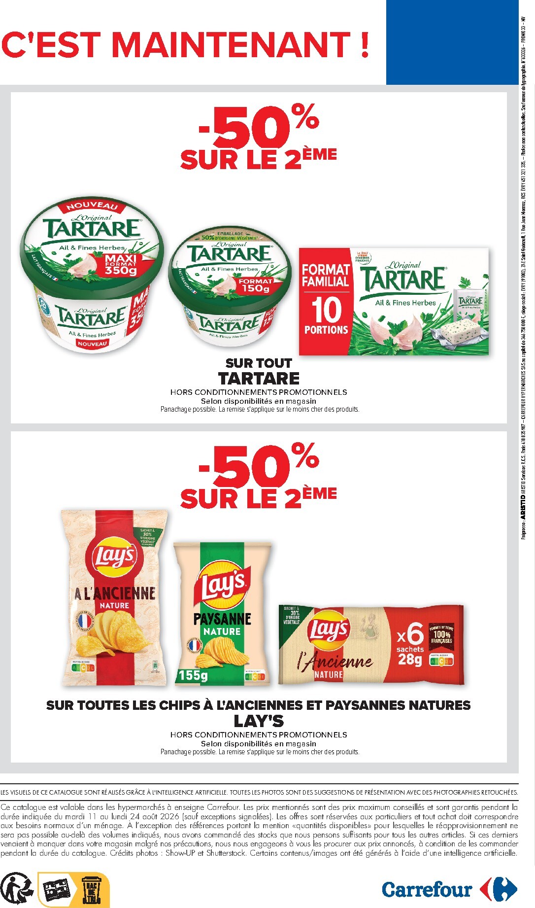 carrefour - Flyer Carrefour pour la semaine prochaine du du mardi 11/08/2026 au du lundi 24/08/2026 - page: 2