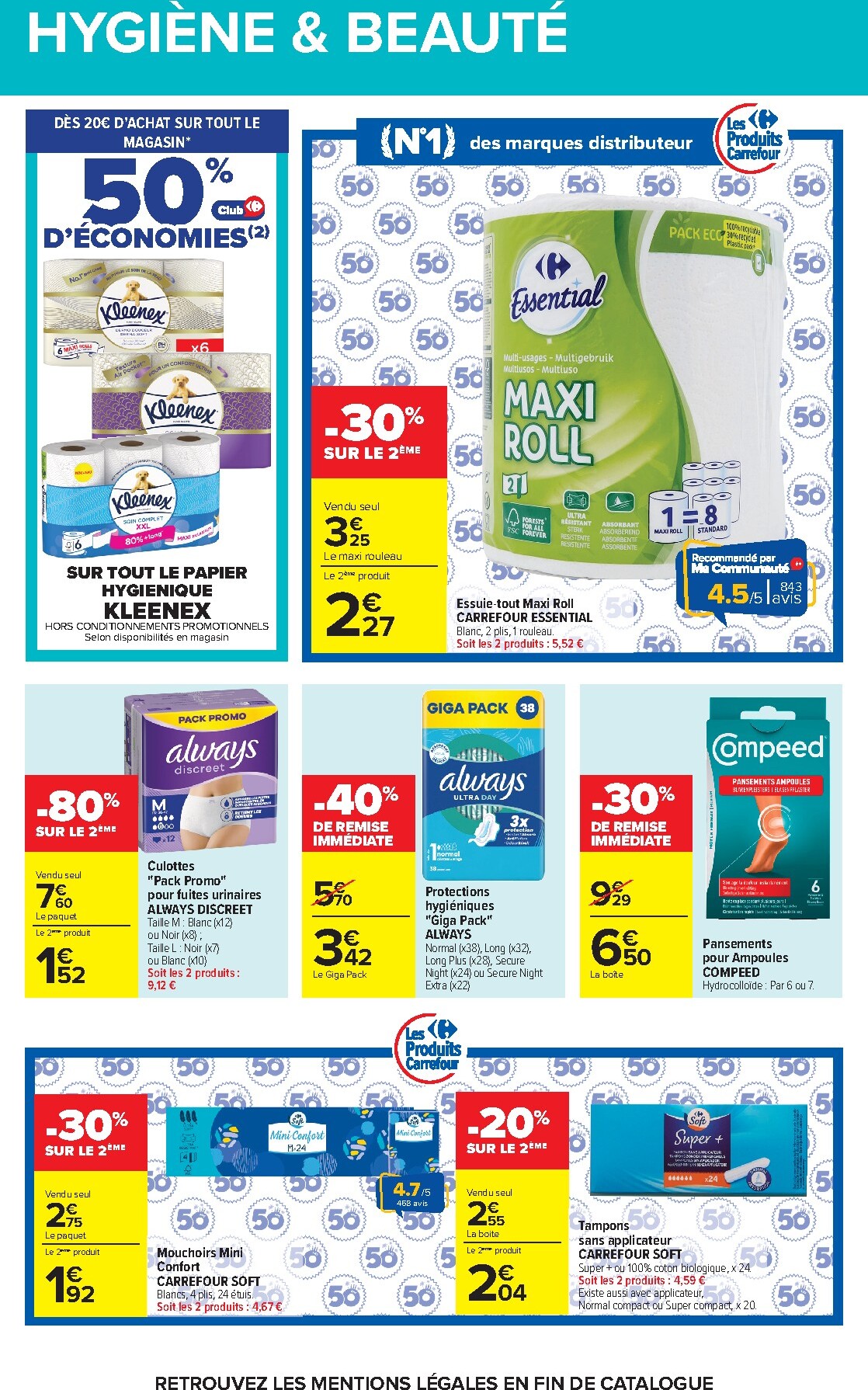 carrefour - Flyer Carrefour pour la semaine prochaine du du mardi 11/08/2026 au du lundi 24/08/2026 - page: 47