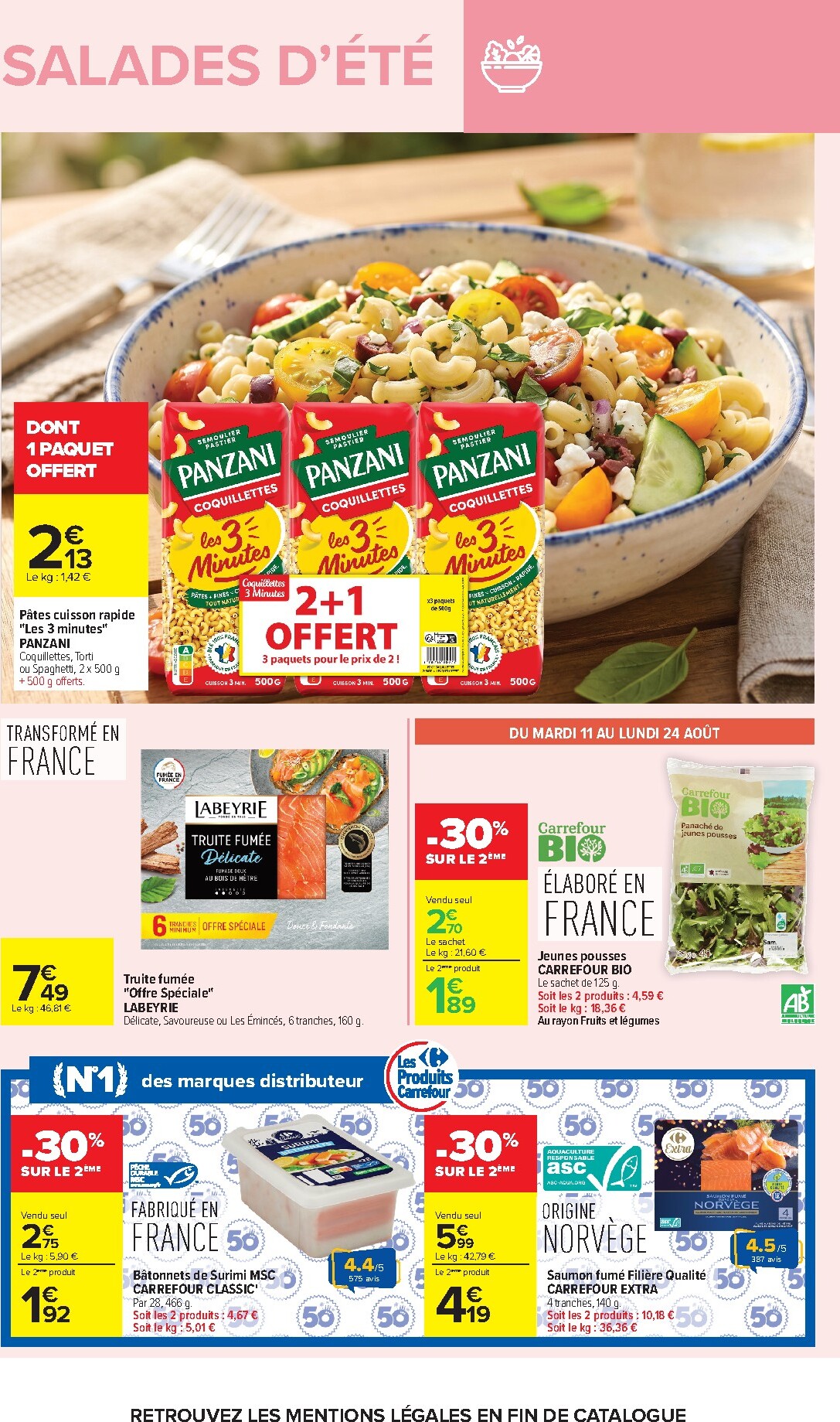 carrefour - Flyer Carrefour pour la semaine prochaine du du mardi 11/08/2026 au du lundi 24/08/2026 - page: 35