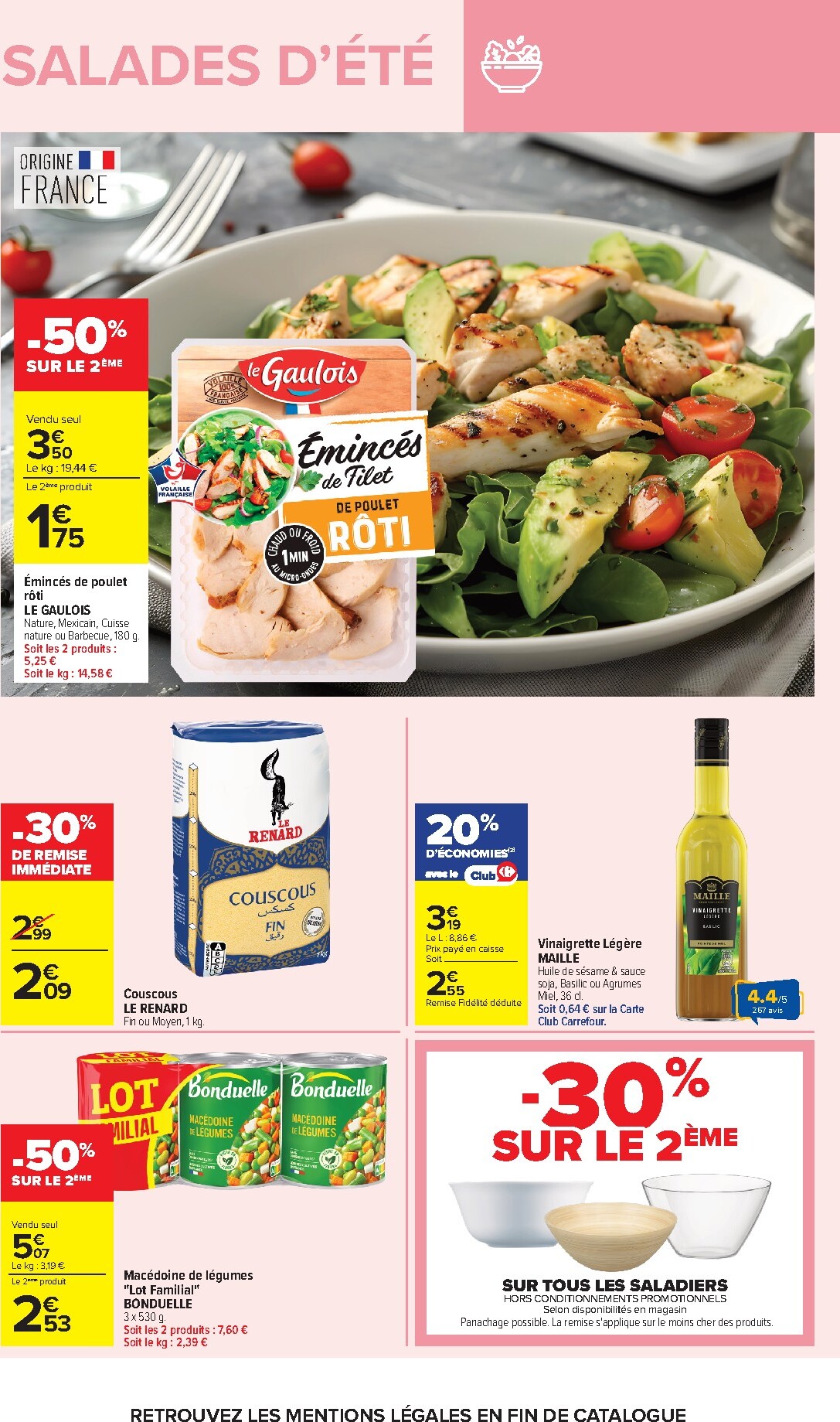carrefour - Flyer Carrefour pour la semaine prochaine du du mardi 11/08/2026 au du lundi 24/08/2026 - page: 33