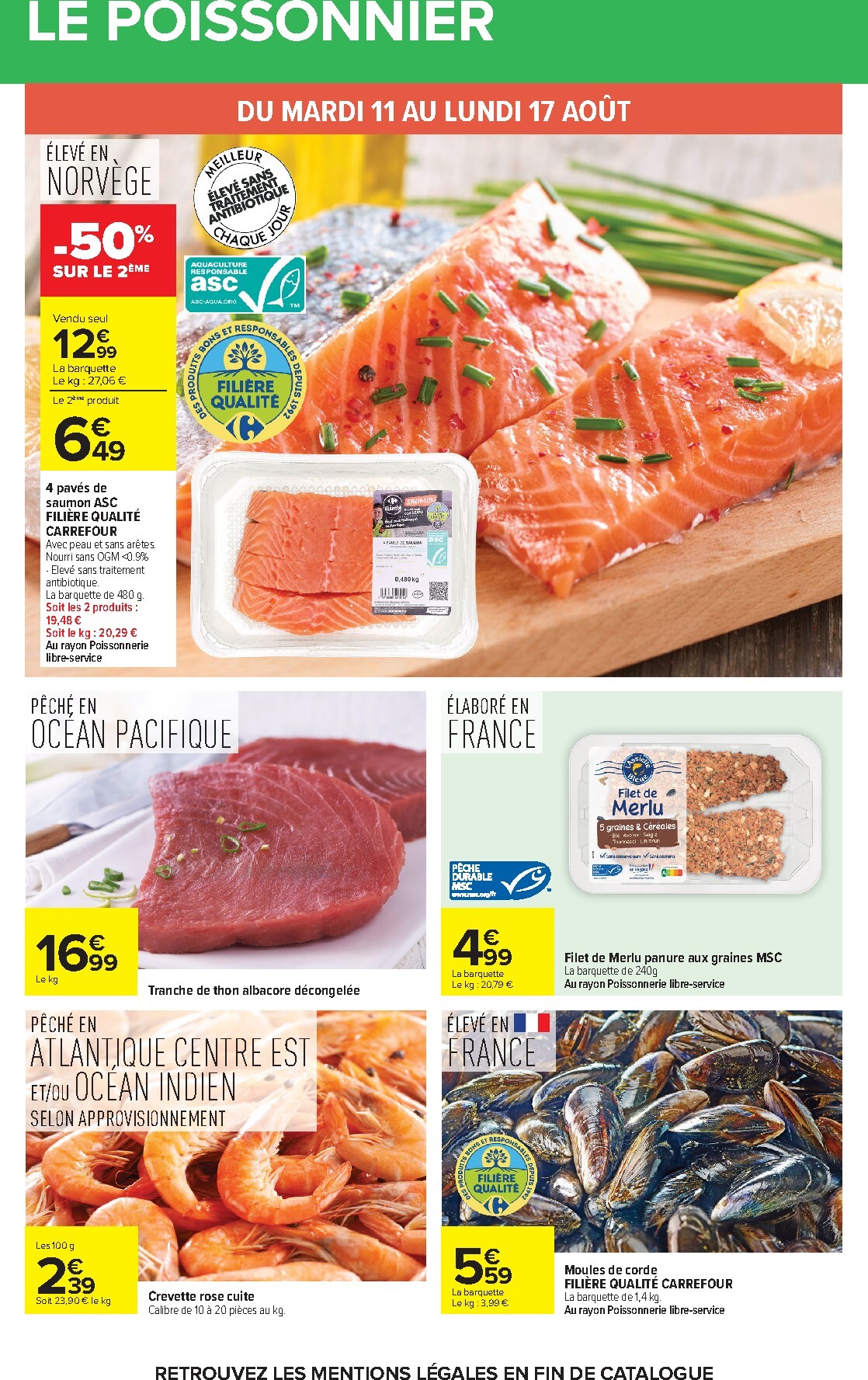 carrefour - Flyer Carrefour pour la semaine prochaine du du mardi 11/08/2026 au du lundi 24/08/2026 - page: 22