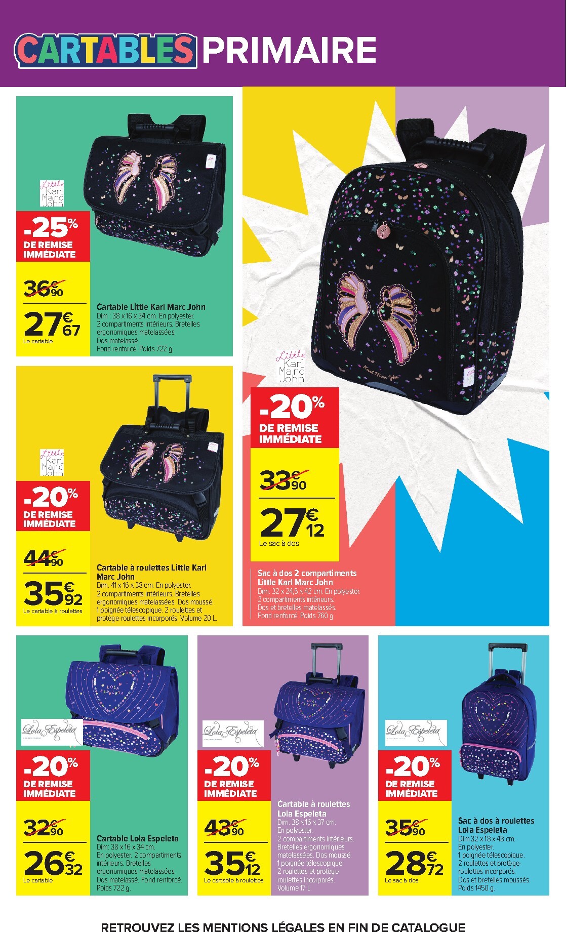 carrefour - Flyer Carrefour - L'été À LA Plage, LA Rentrée À LA Page pour la semaine prochaine du du mardi 11/08/2026 au du lundi 31/08/2026 - page: 8