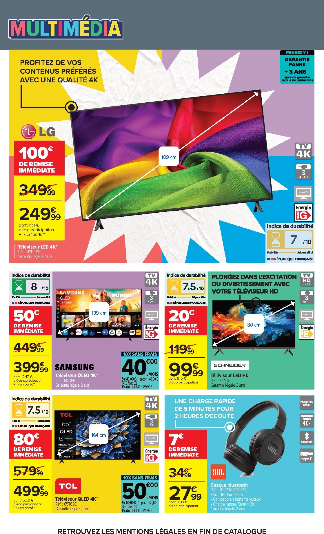 carrefour - Flyer Carrefour - L'été À LA Plage, LA Rentrée À LA Page pour la semaine prochaine du du mardi 11/08/2026 au du lundi 31/08/2026 - page: 78