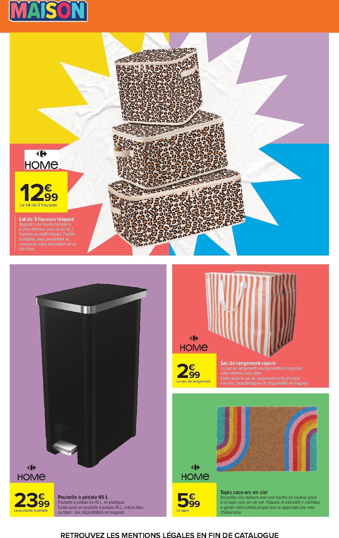 carrefour - Flyer Carrefour - L'été À LA Plage, LA Rentrée À LA Page pour la semaine prochaine du du mardi 11/08/2026 au du lundi 31/08/2026 - page: 63
