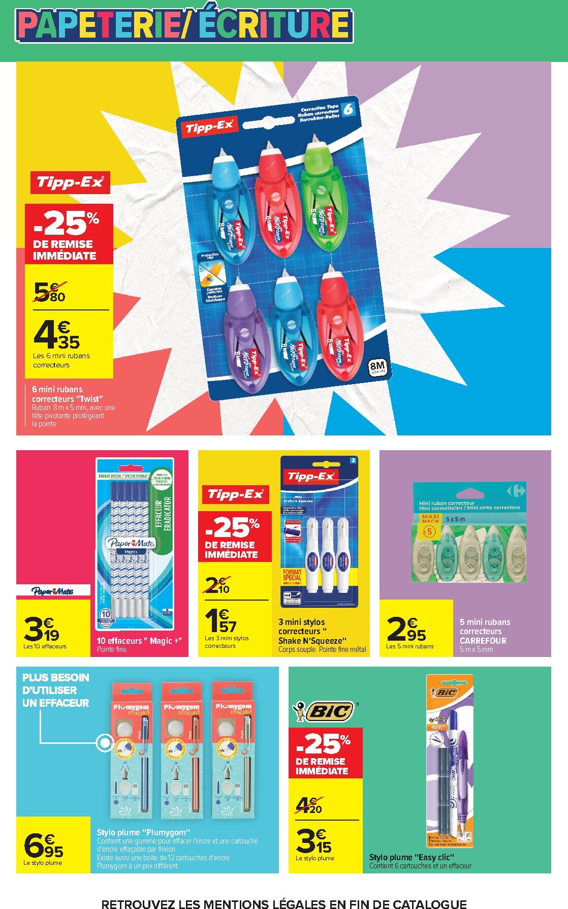 carrefour - Flyer Carrefour - L'été À LA Plage, LA Rentrée À LA Page pour la semaine prochaine du du mardi 11/08/2026 au du lundi 31/08/2026 - page: 13