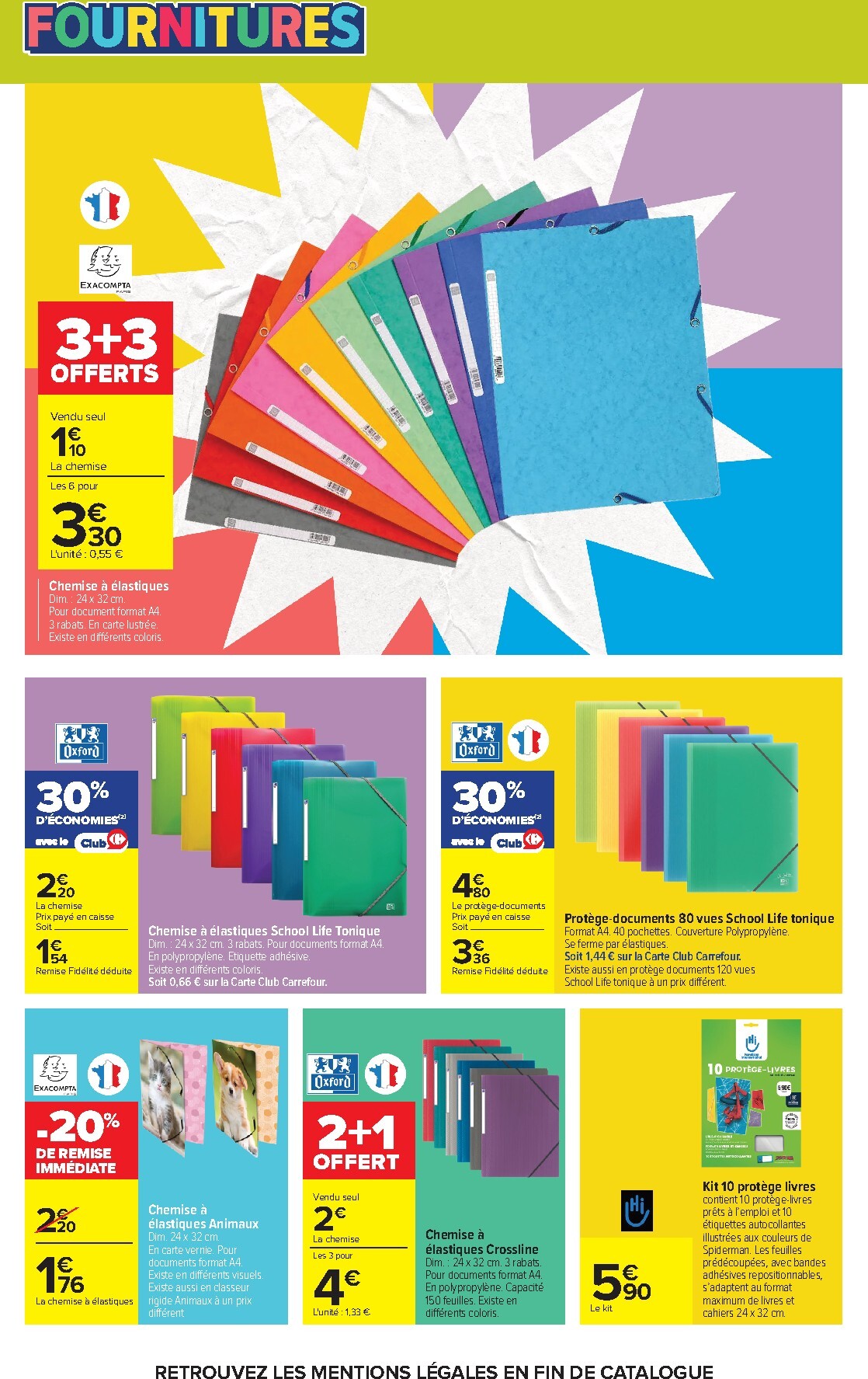 carrefour - Flyer Carrefour - L'été À LA Plage, LA Rentrée À LA Page pour la semaine prochaine du du mardi 11/08/2026 au du lundi 31/08/2026 - page: 25