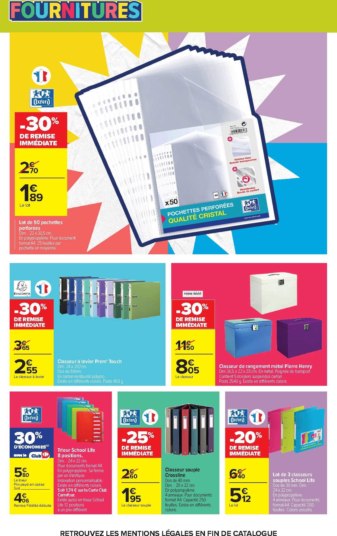 carrefour - Flyer Carrefour - L'été À LA Plage, LA Rentrée À LA Page pour la semaine prochaine du du mardi 11/08/2026 au du lundi 31/08/2026 - page: 24