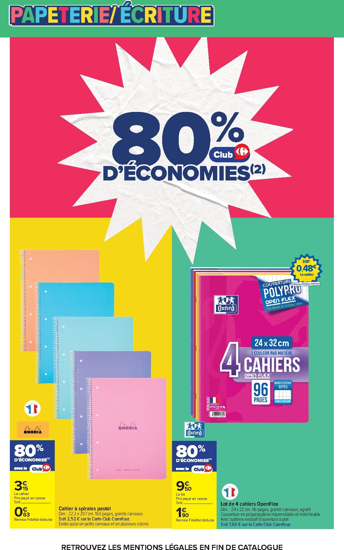 carrefour - Flyer Carrefour - L'été À LA Plage, LA Rentrée À LA Page pour la semaine prochaine du du mardi 11/08/2026 au du lundi 31/08/2026 - page: 5