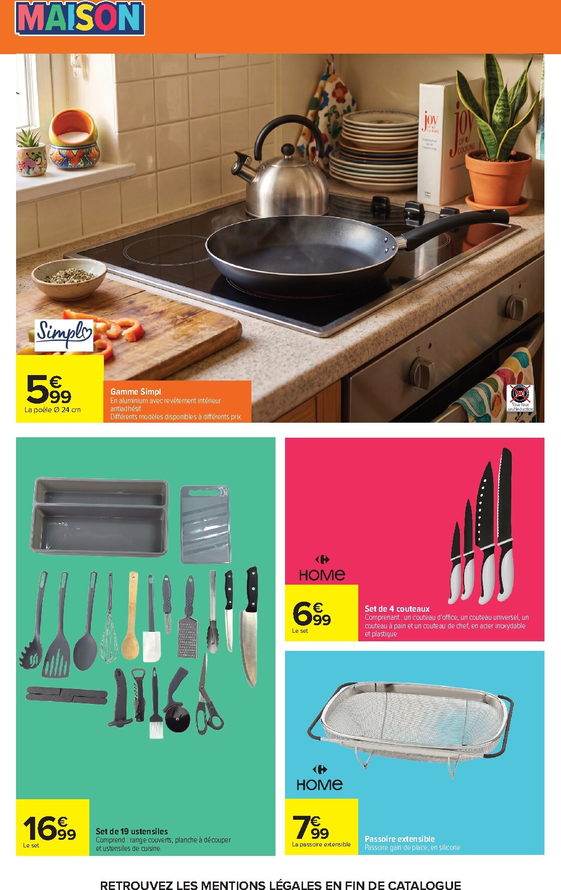 carrefour - Flyer Carrefour - L'été À LA Plage, LA Rentrée À LA Page pour la semaine prochaine du du mardi 11/08/2026 au du lundi 31/08/2026 - page: 69