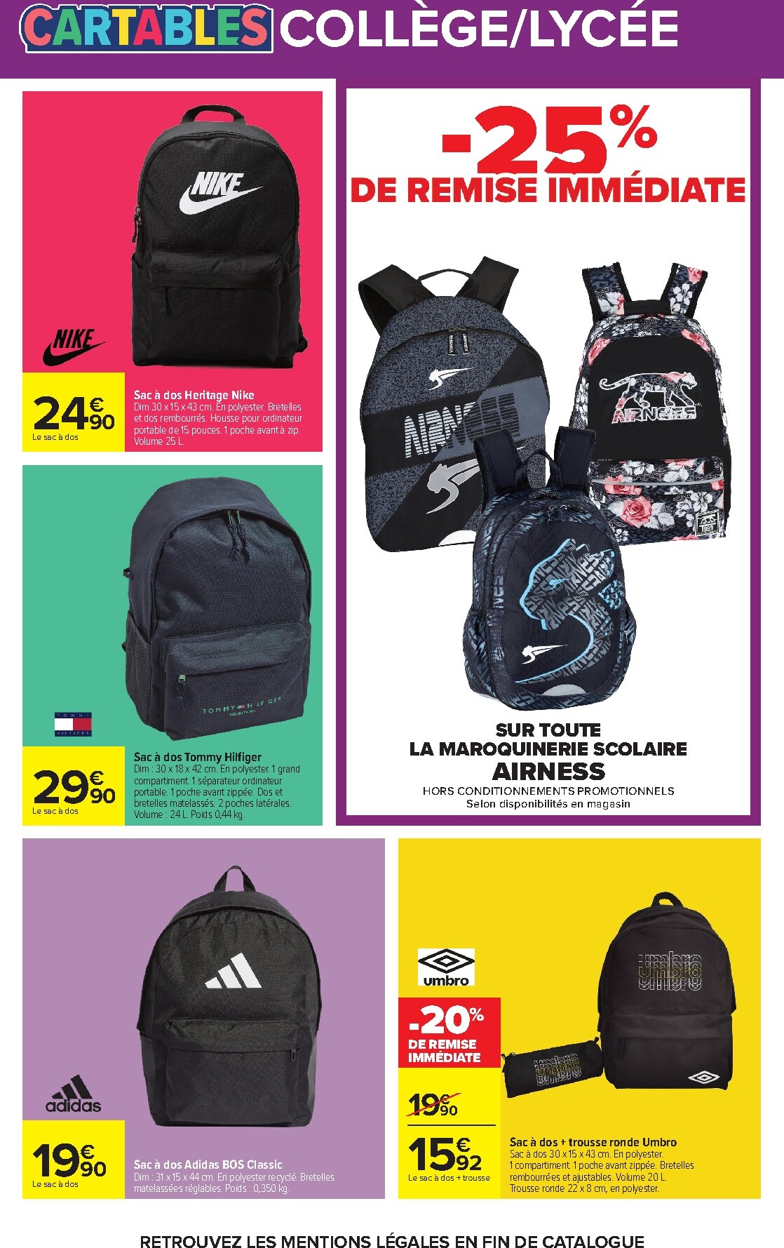 carrefour - Flyer Carrefour - L'été À LA Plage, LA Rentrée À LA Page pour la semaine prochaine du du mardi 11/08/2026 au du lundi 31/08/2026 - page: 9
