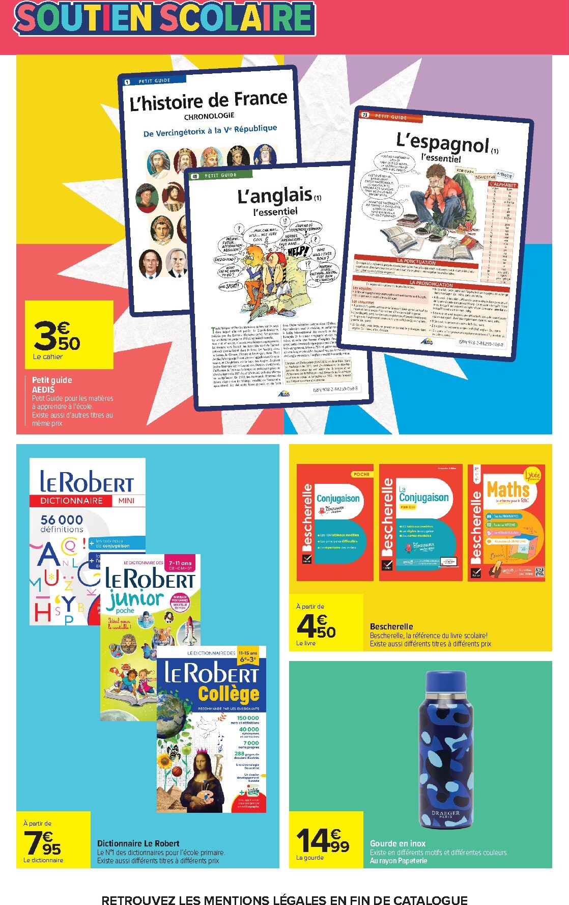 carrefour - Flyer Carrefour - L'été À LA Plage, LA Rentrée À LA Page pour la semaine prochaine du du mardi 11/08/2026 au du lundi 31/08/2026 - page: 28