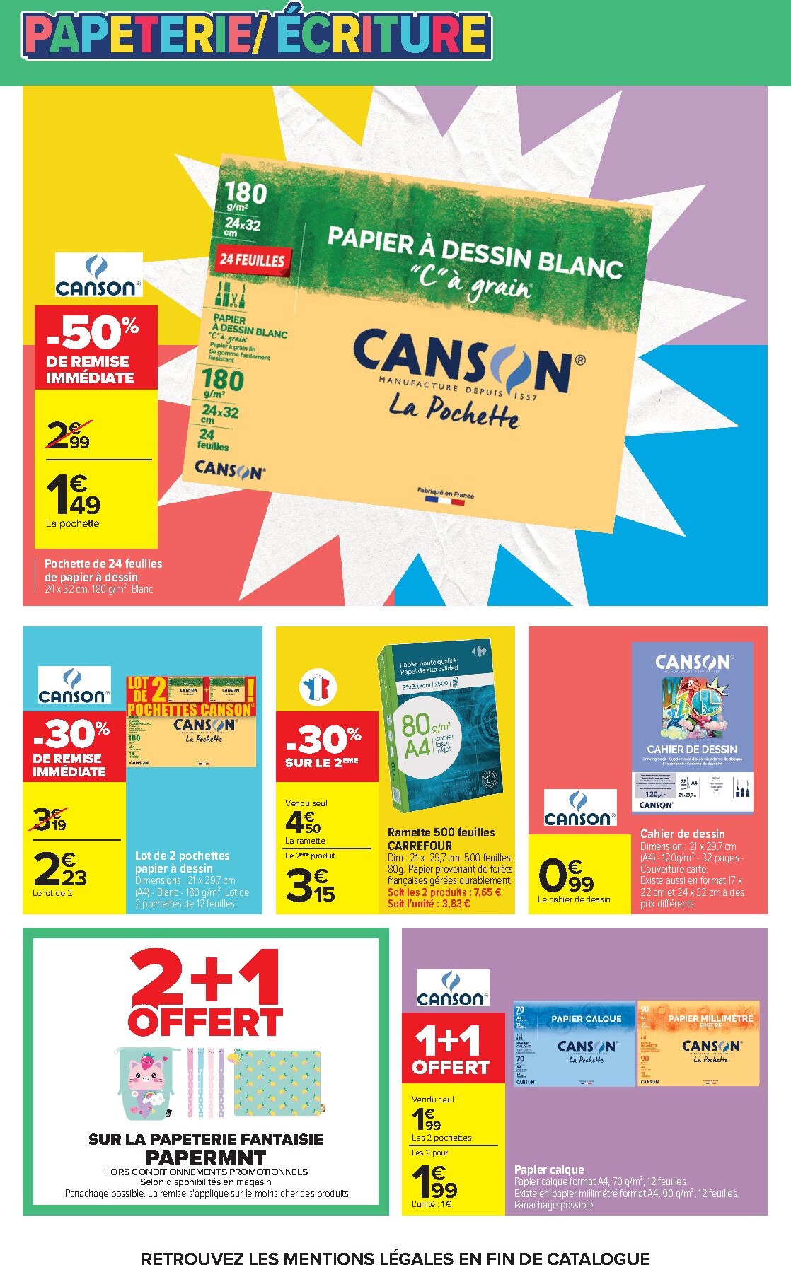 carrefour - Flyer Carrefour - L'été À LA Plage, LA Rentrée À LA Page pour la semaine prochaine du du mardi 11/08/2026 au du lundi 31/08/2026 - page: 23