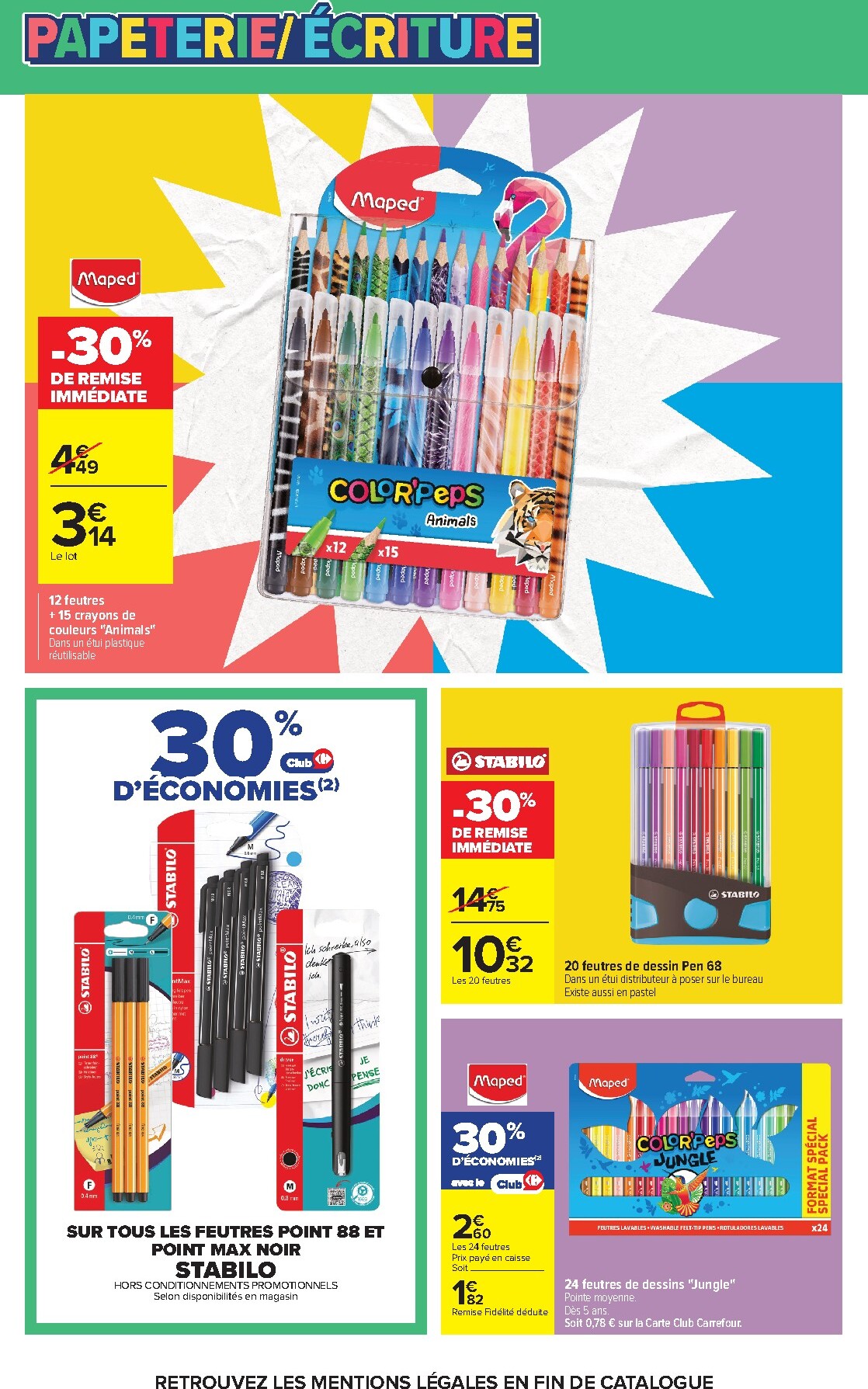 carrefour - Flyer Carrefour - L'été À LA Plage, LA Rentrée À LA Page pour la semaine prochaine du du mardi 11/08/2026 au du lundi 31/08/2026 - page: 15
